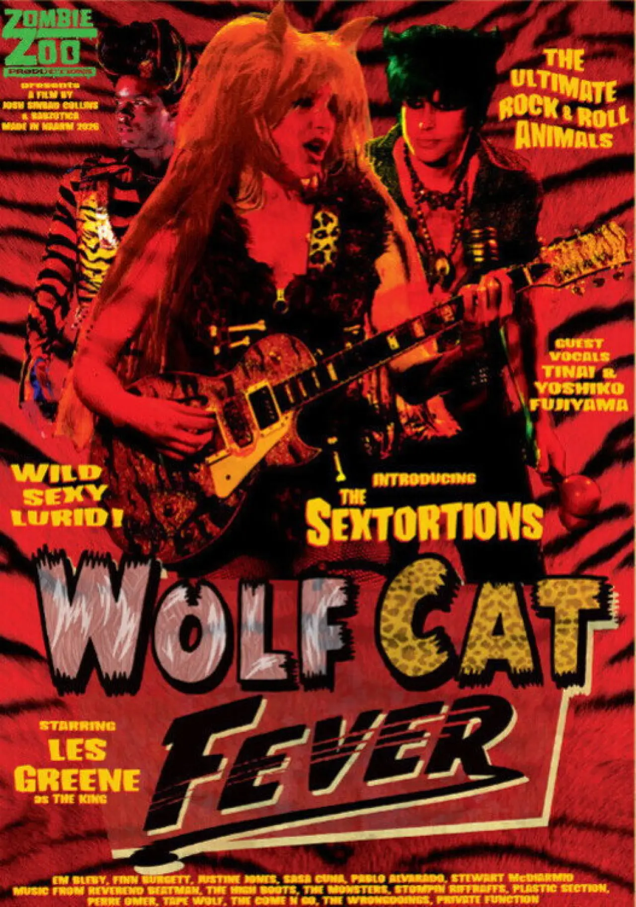 Movie poster "Wolf Cat Fever"