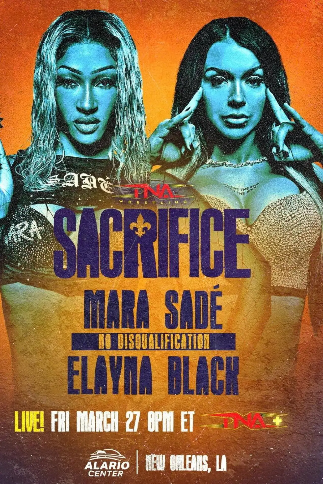 Movie poster "TNA Sacrifice 2026"