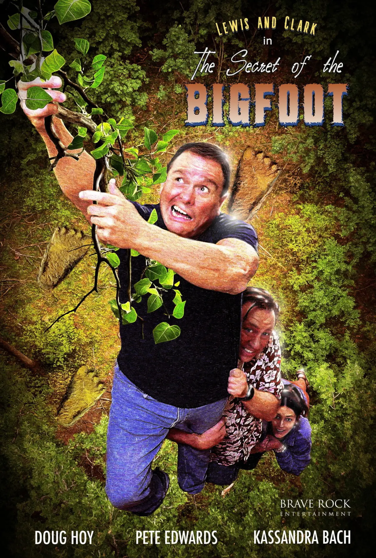 Movie poster "Lewis and Clark in the Secret of the Bigfoot"