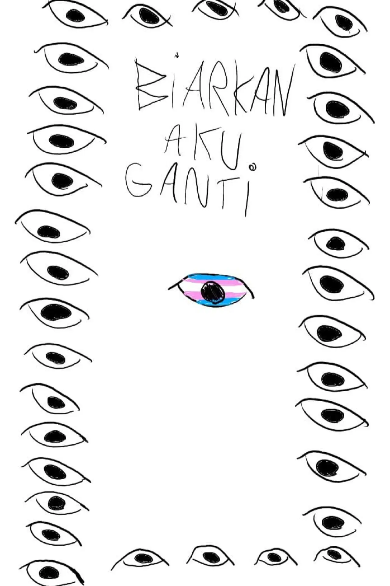 Movie poster "biarkan aku ganti"