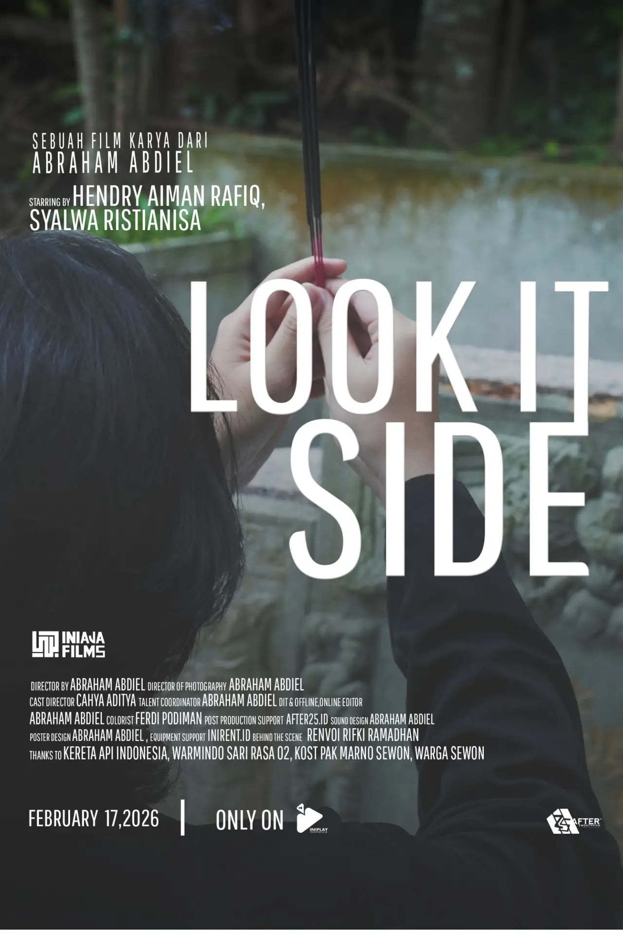 Movie poster "LOOK IT SIDE"