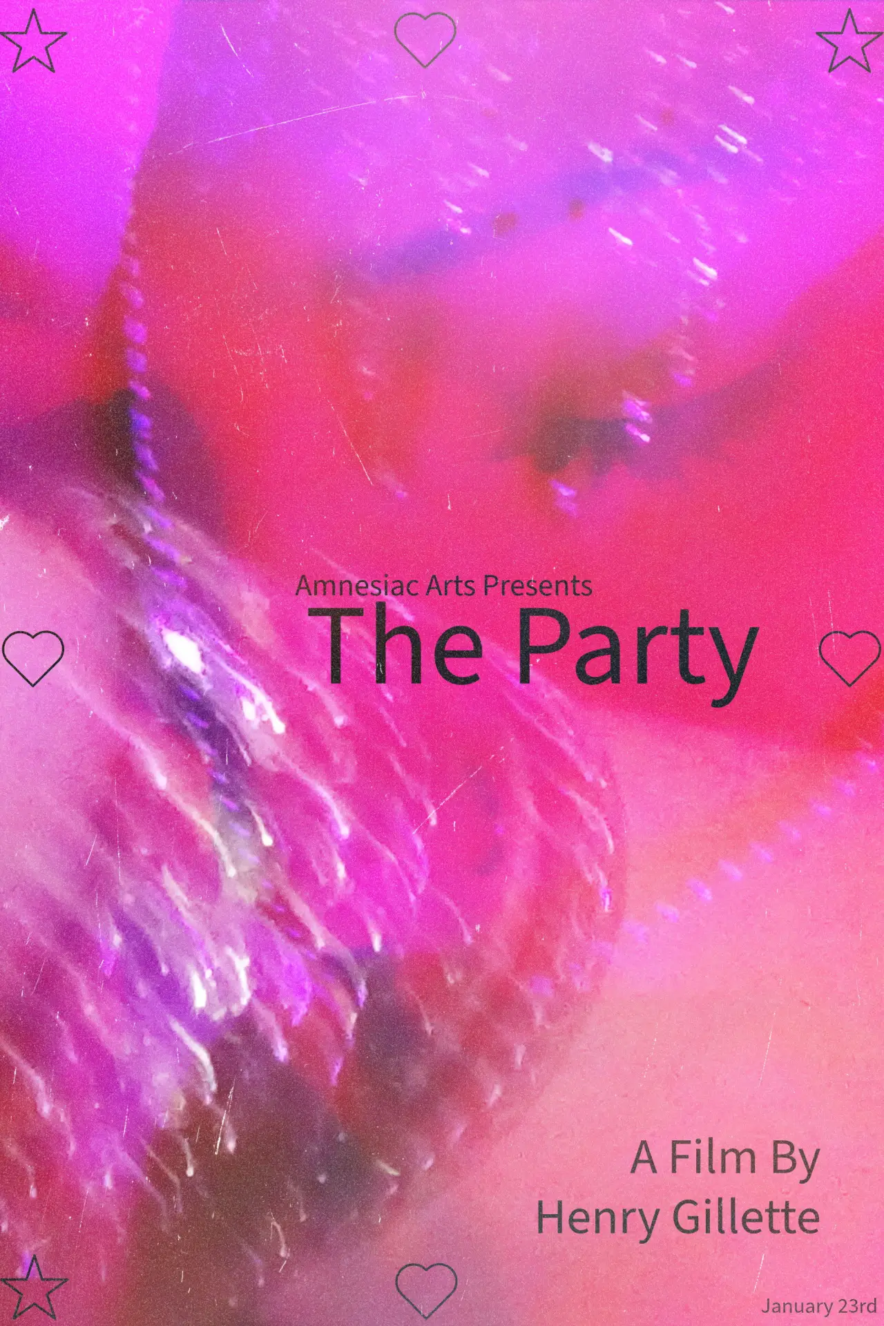 Movie poster "The Party"