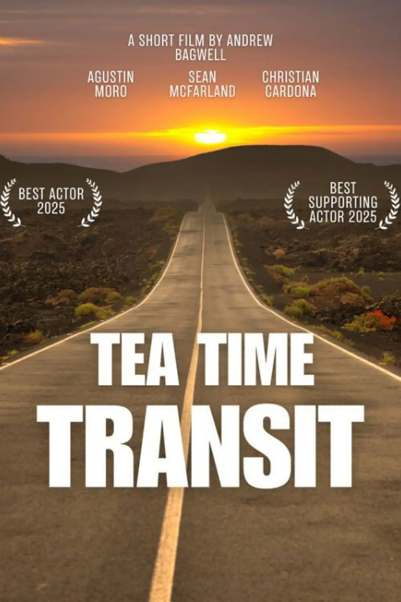 Movie poster "Tea Time Transit"
