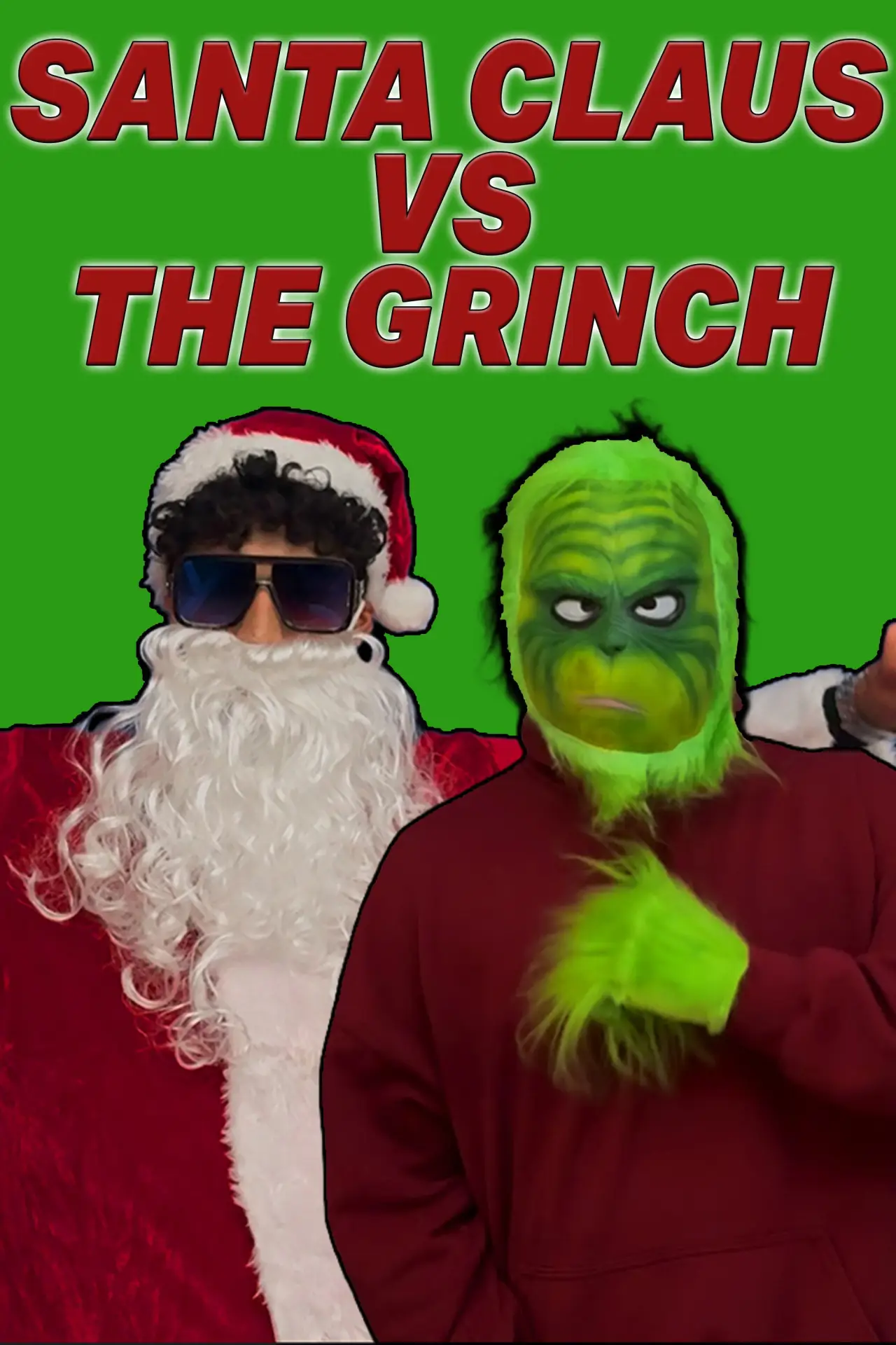 Movie poster "Santa Claus vs The Grinch"