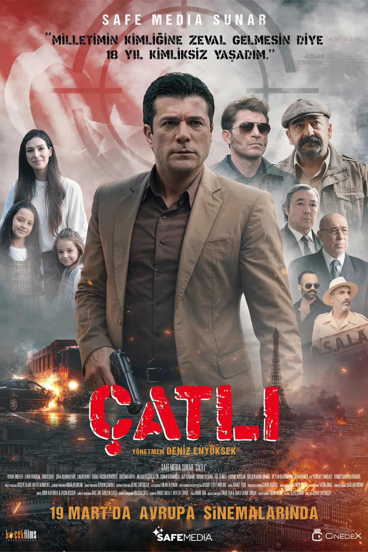 Movie poster "Çatlı"