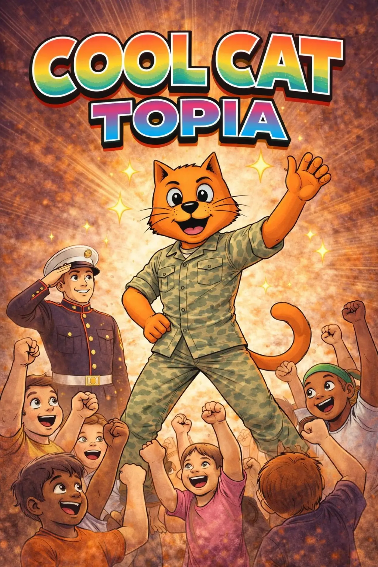 Movie poster "Cool Cat Topia - Kids