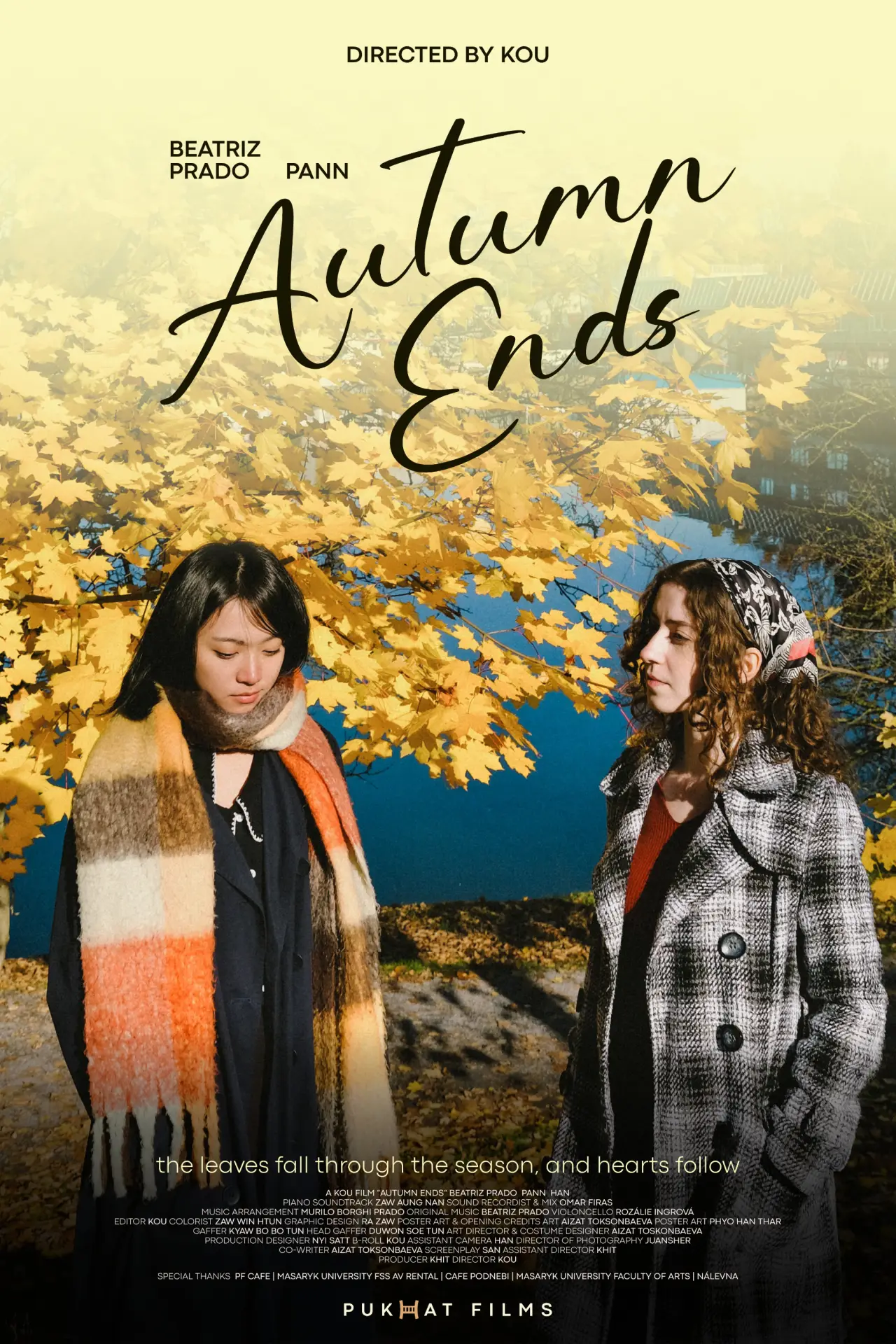 Movie poster "Autumn Ends"