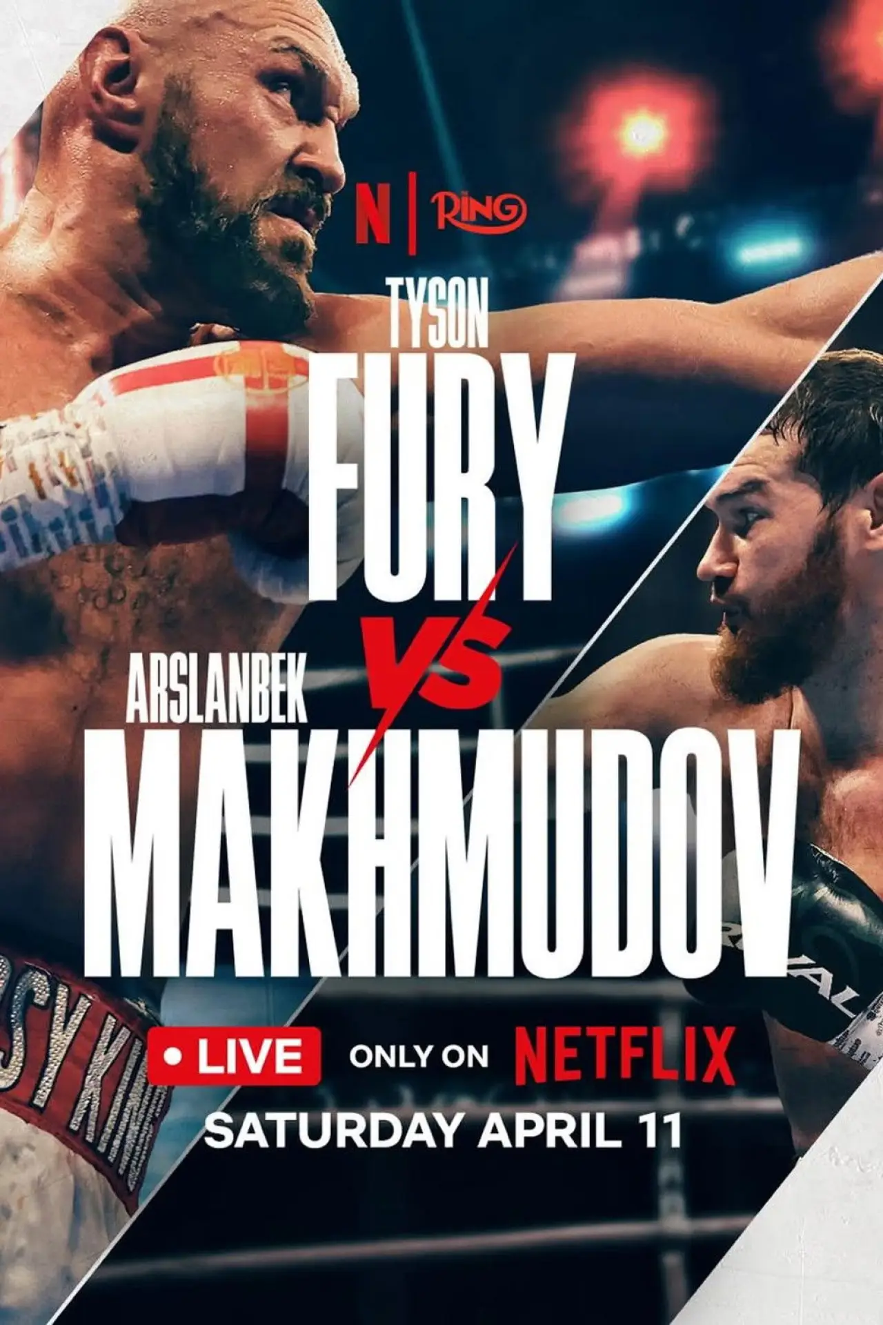 Movie poster "Tyson Fury vs. Arslanbek Makhmudov"