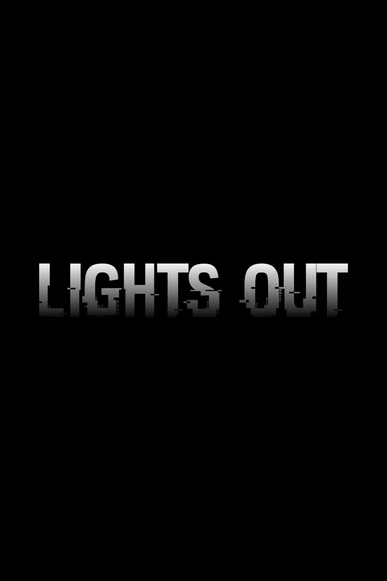 Movie poster "Lights Out"