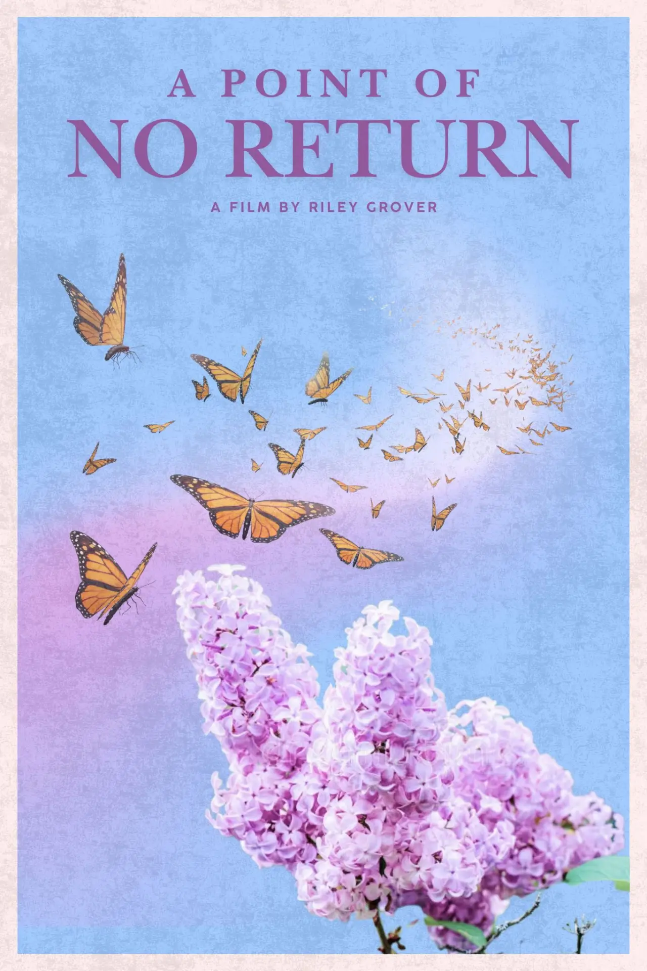 Movie poster "A Point of No Return"