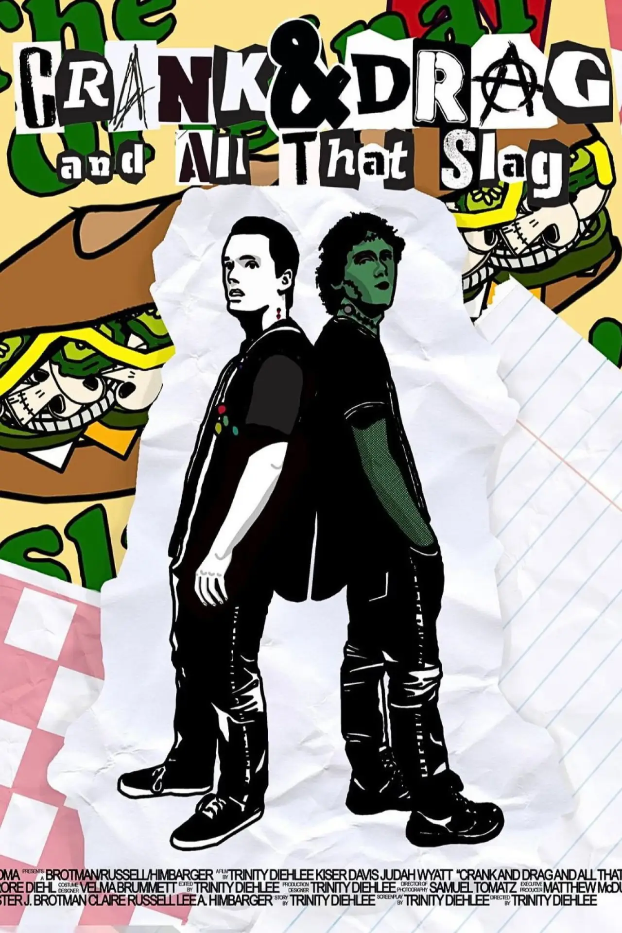 Movie poster "Crank and Drag and All That Slag"