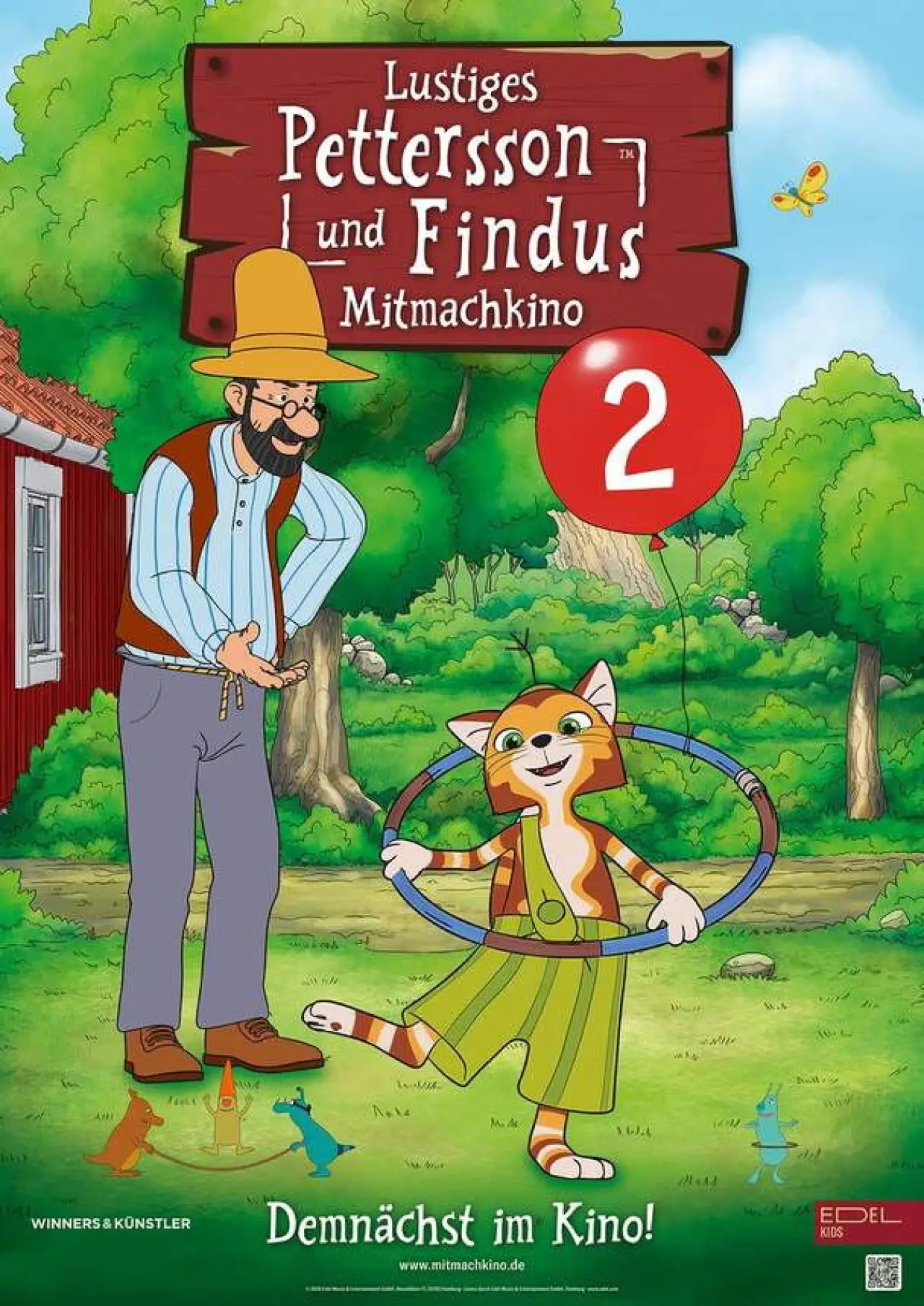 Movie poster "Lustiges Pettersson und Findus Mitmachkino 2"