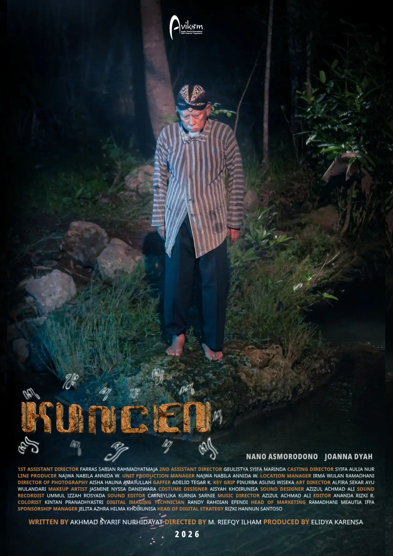 Movie poster "Kuncen"