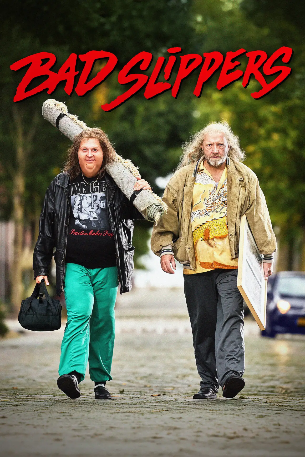 Movie poster "Bad Slippers"