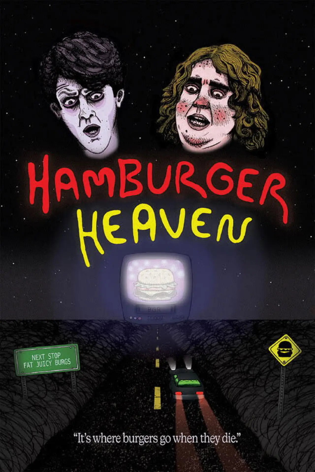 Movie poster "Hamburger Heaven"