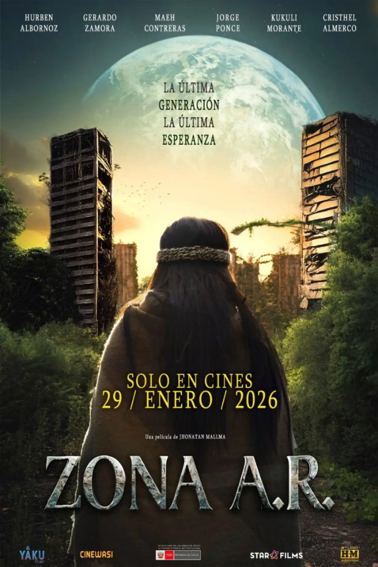 Movie poster "Zona A.R."