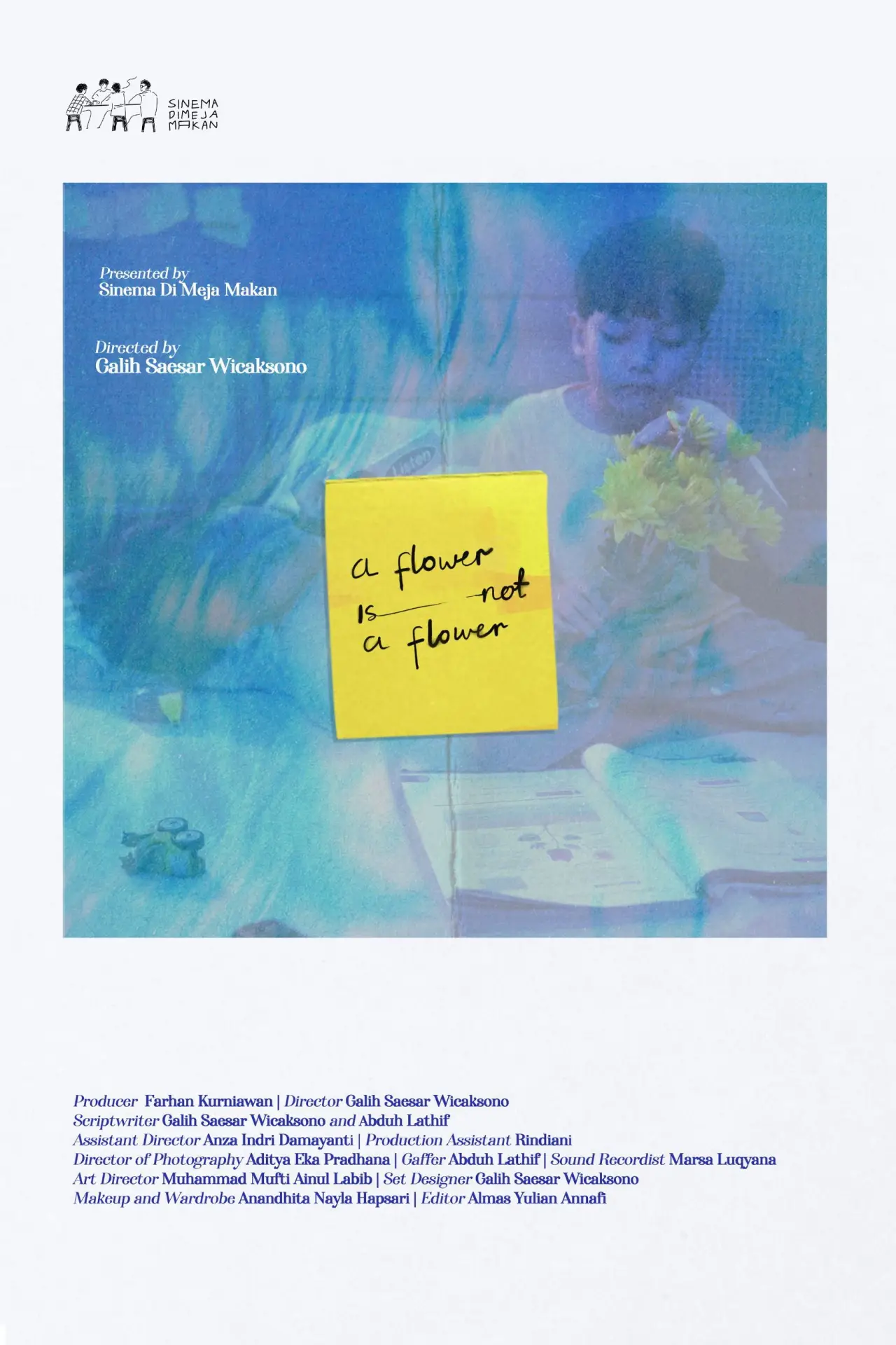 Movie poster "A Flower is Not a Flower"