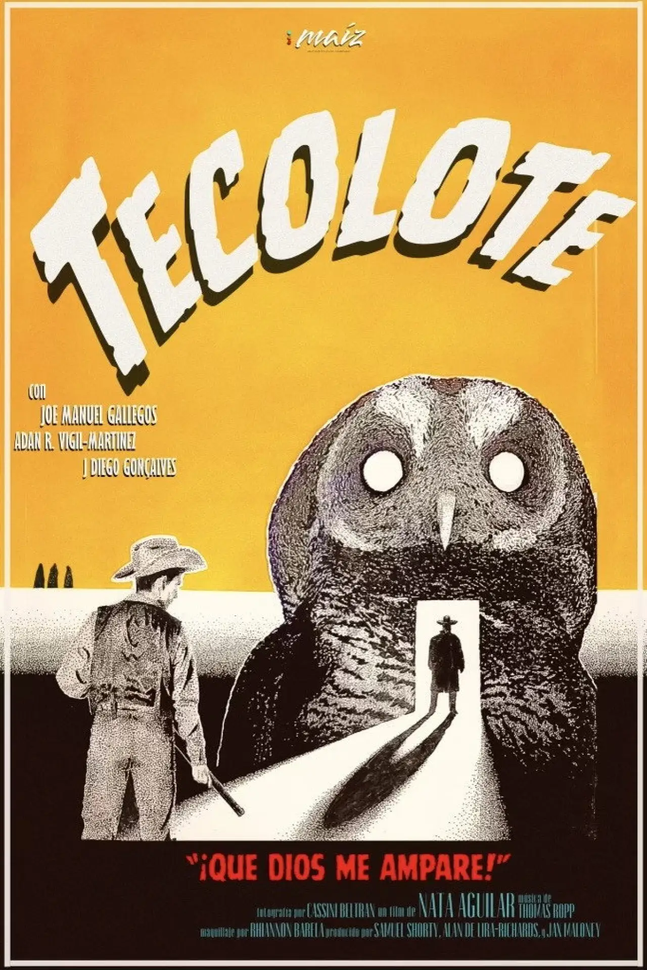 Movie poster "Tecolote"