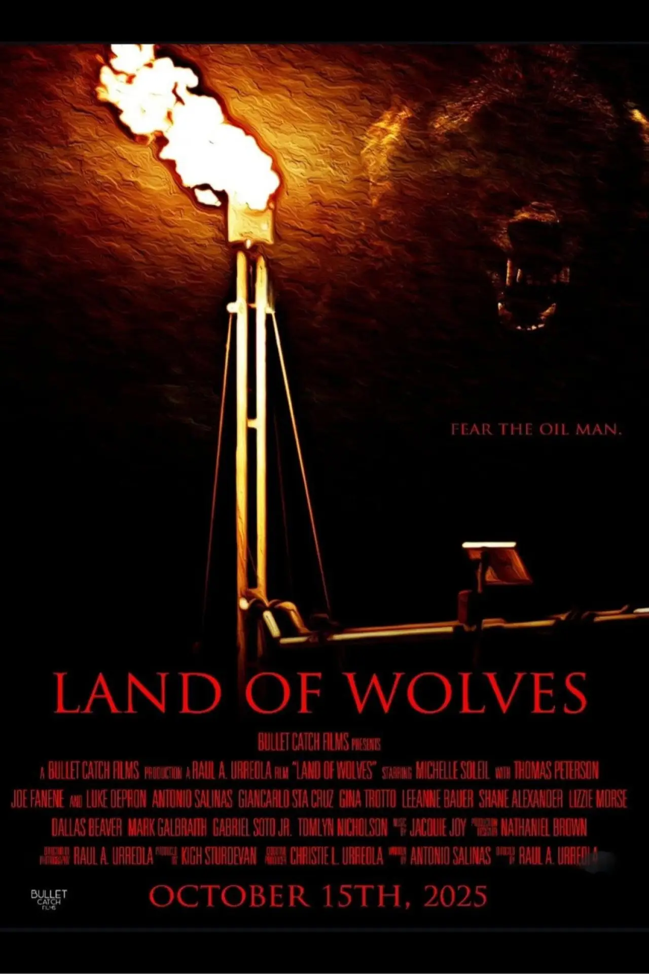 Movie poster "Land of Wolves"