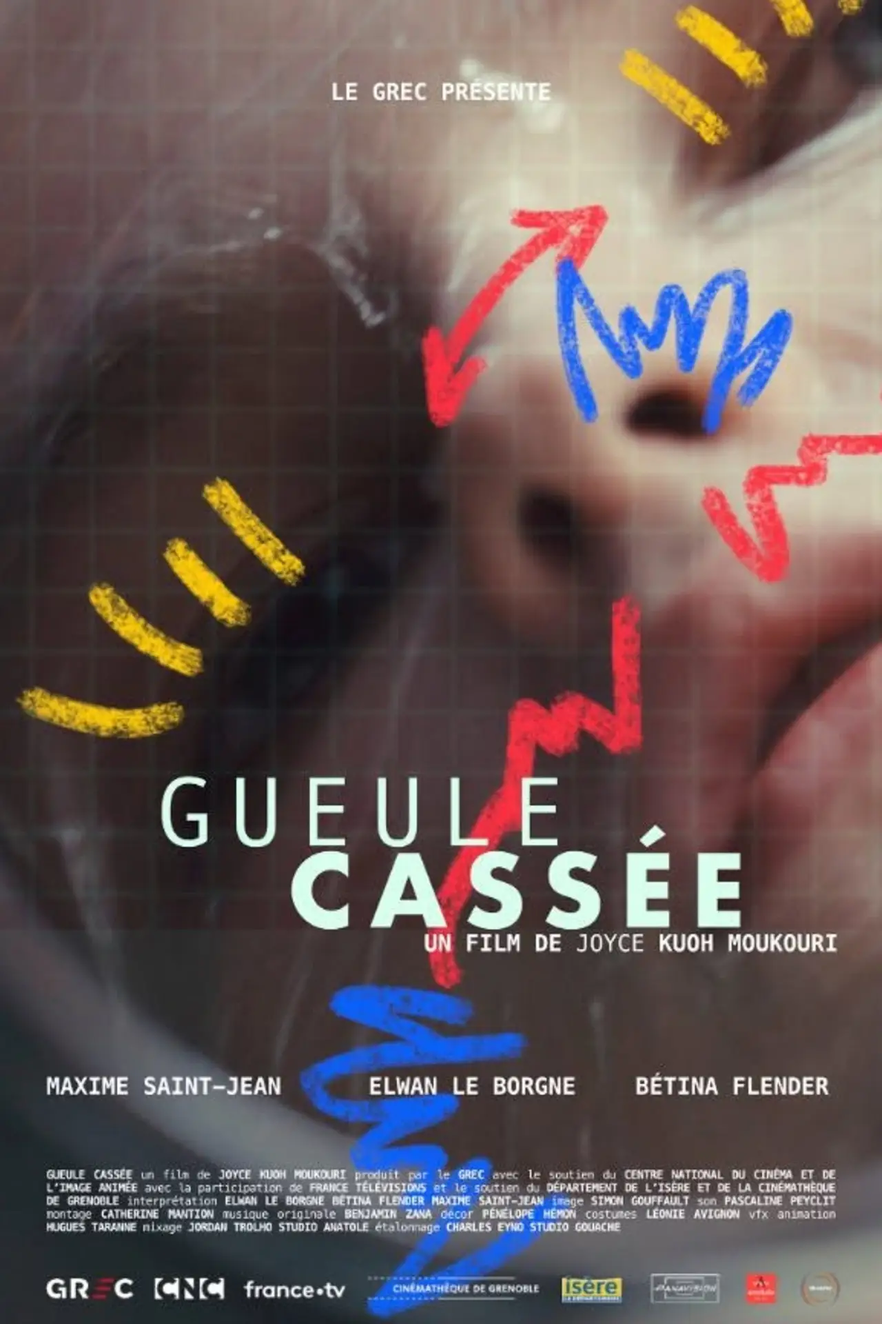 Movie poster "Gueule cassée"