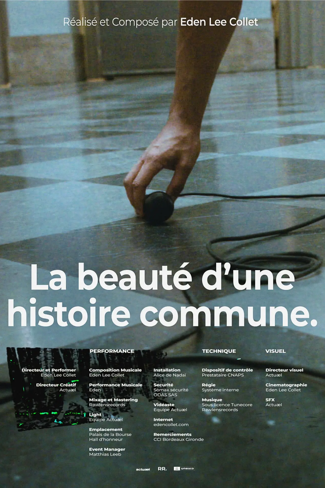 Movie poster "La beauté d