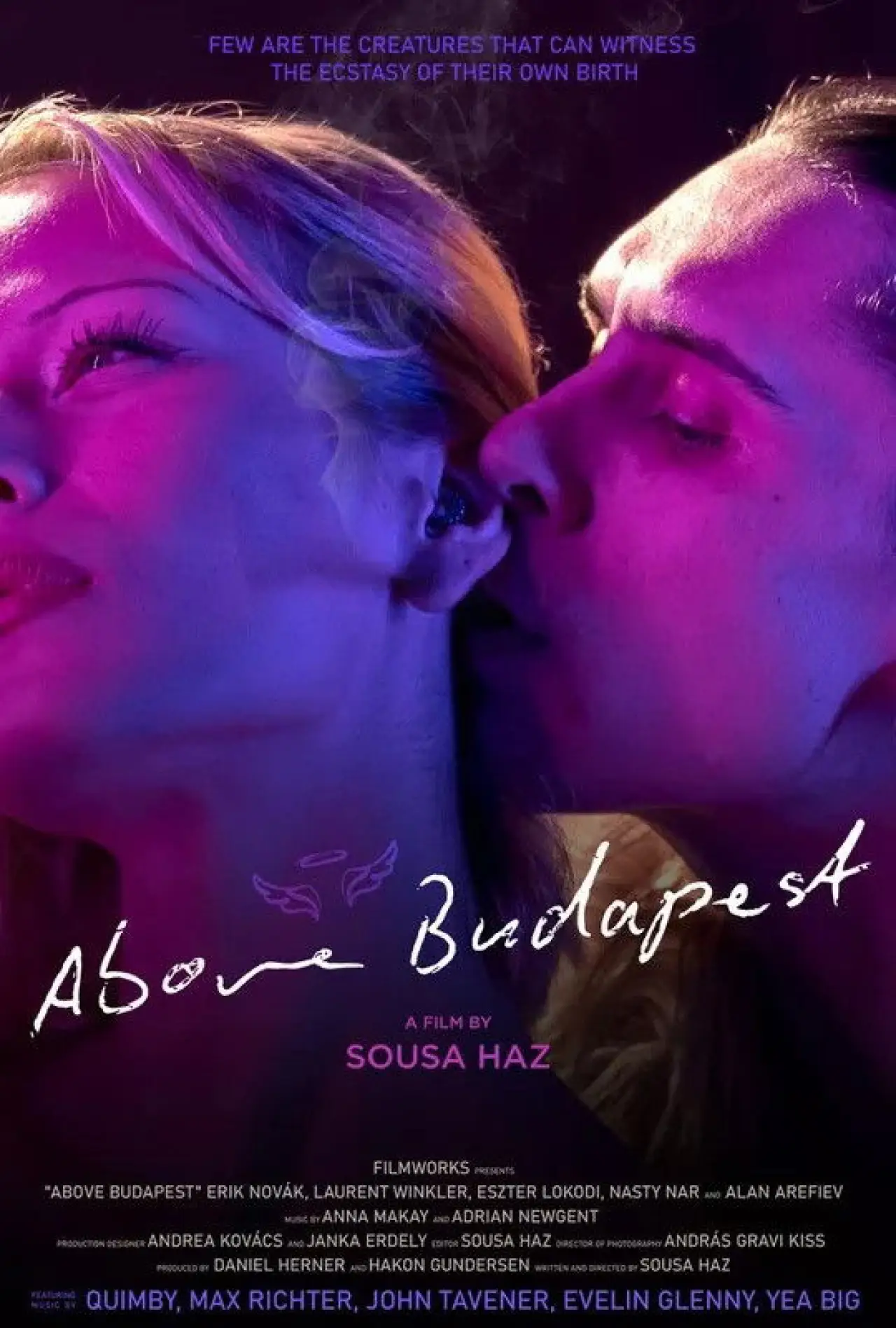Movie poster "Above Budapest"