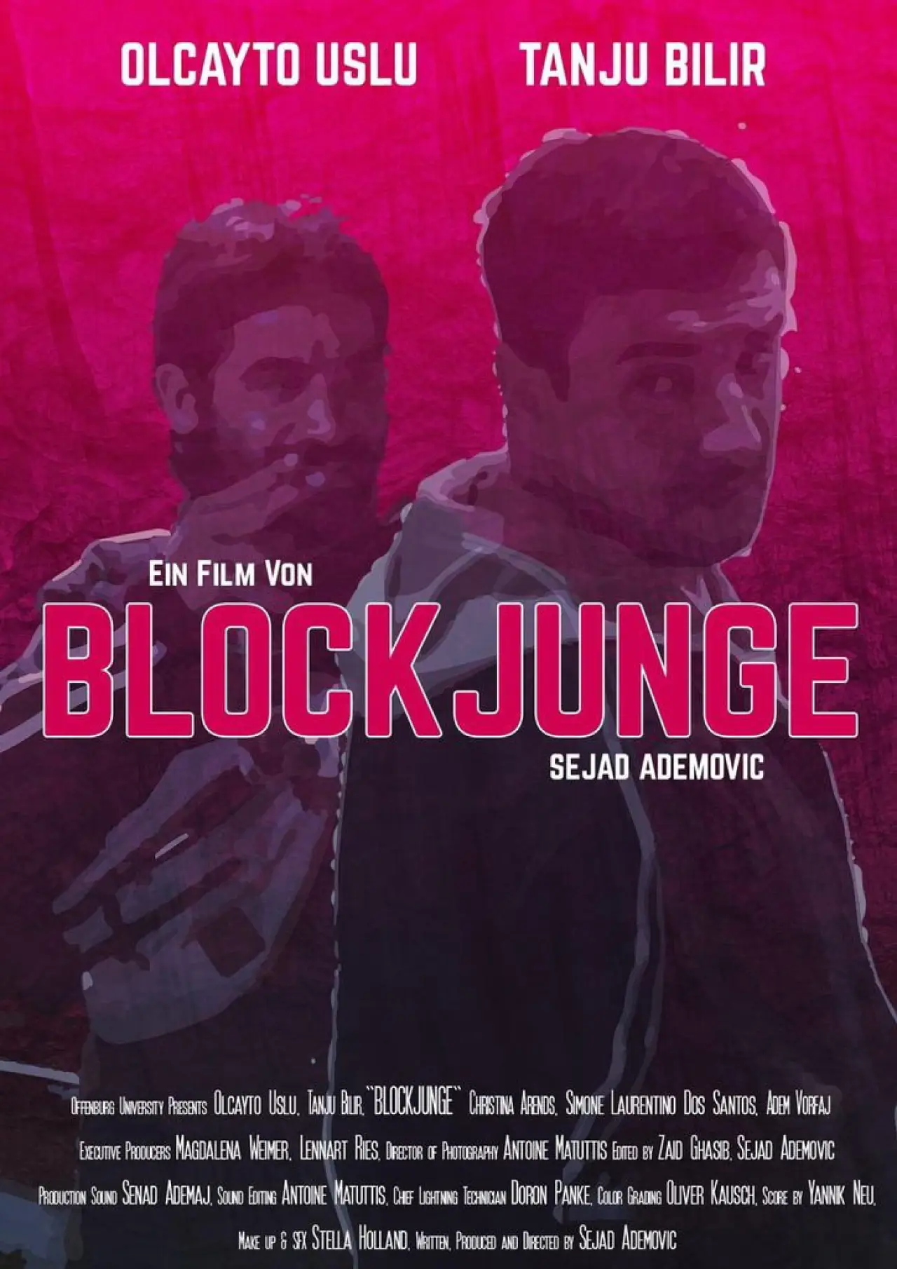 Movie poster "Blockjunge"