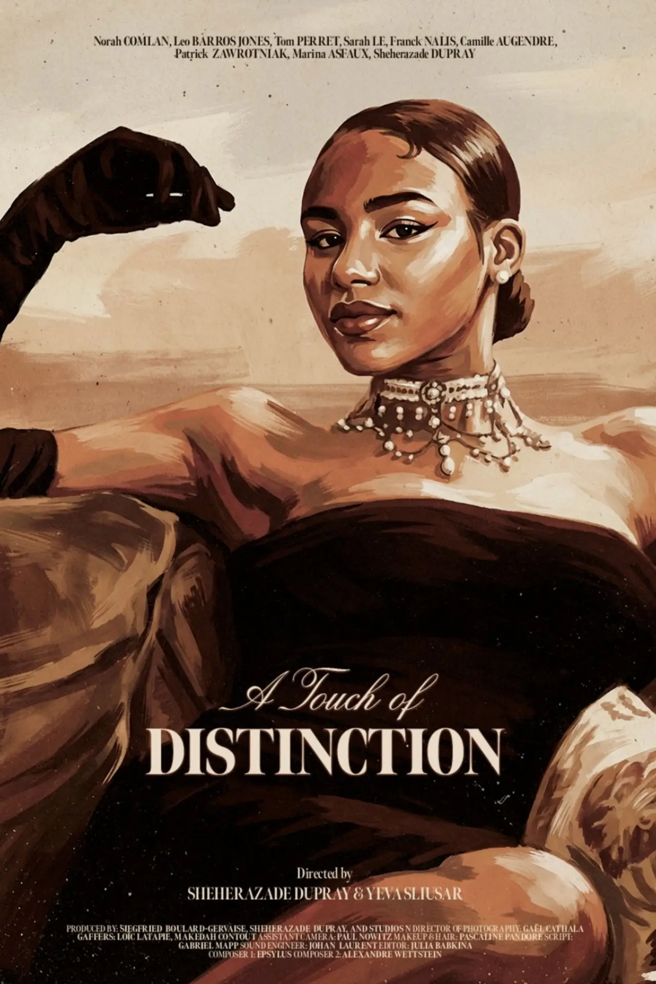 Movie poster "A Touch of Distinction"