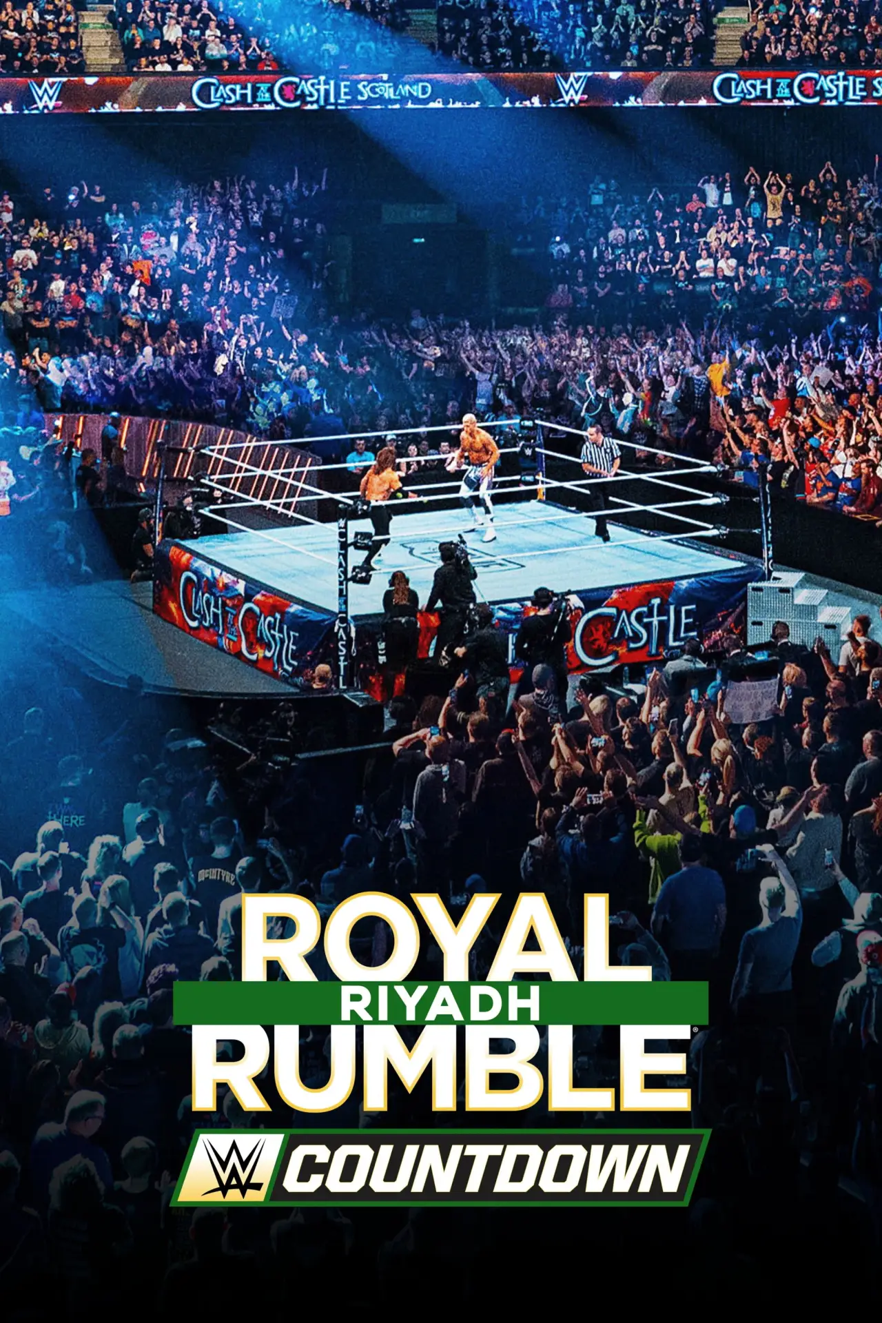 Movie poster "Countdown to Royal Rumble 2026"