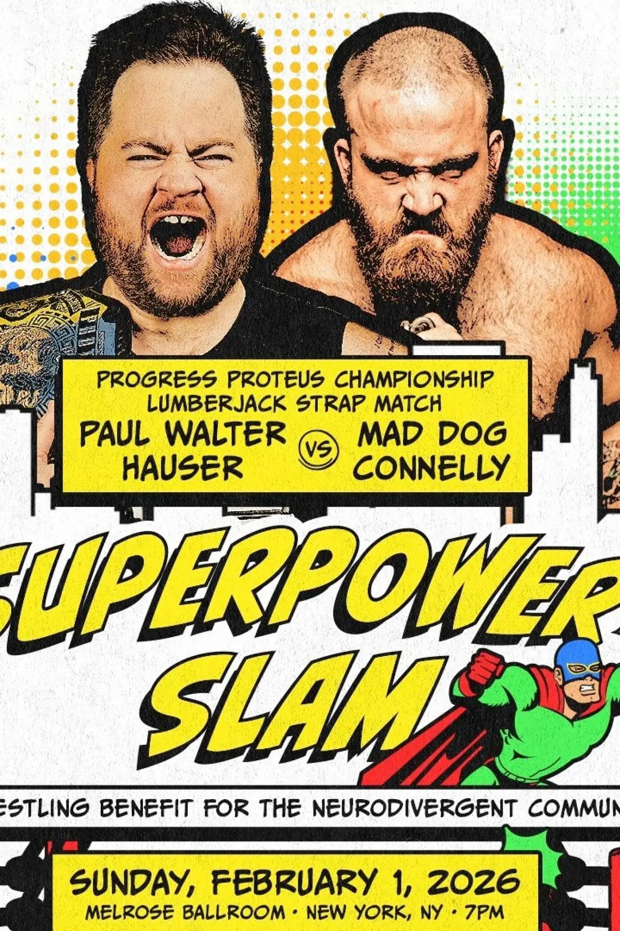 Movie poster "Orange Crush & JCW: Superpower Slam 2026"