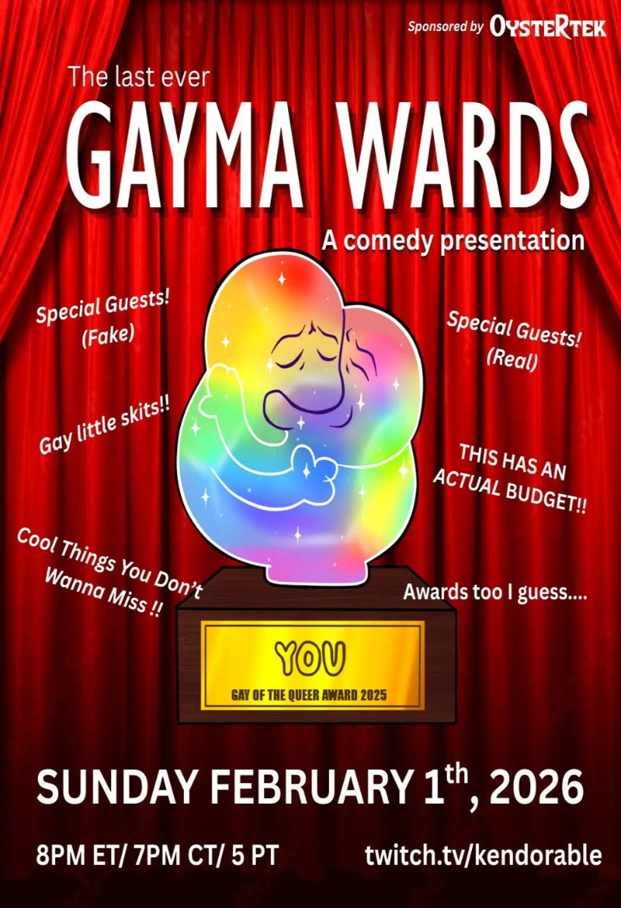 Movie poster "The Gayma Wards"