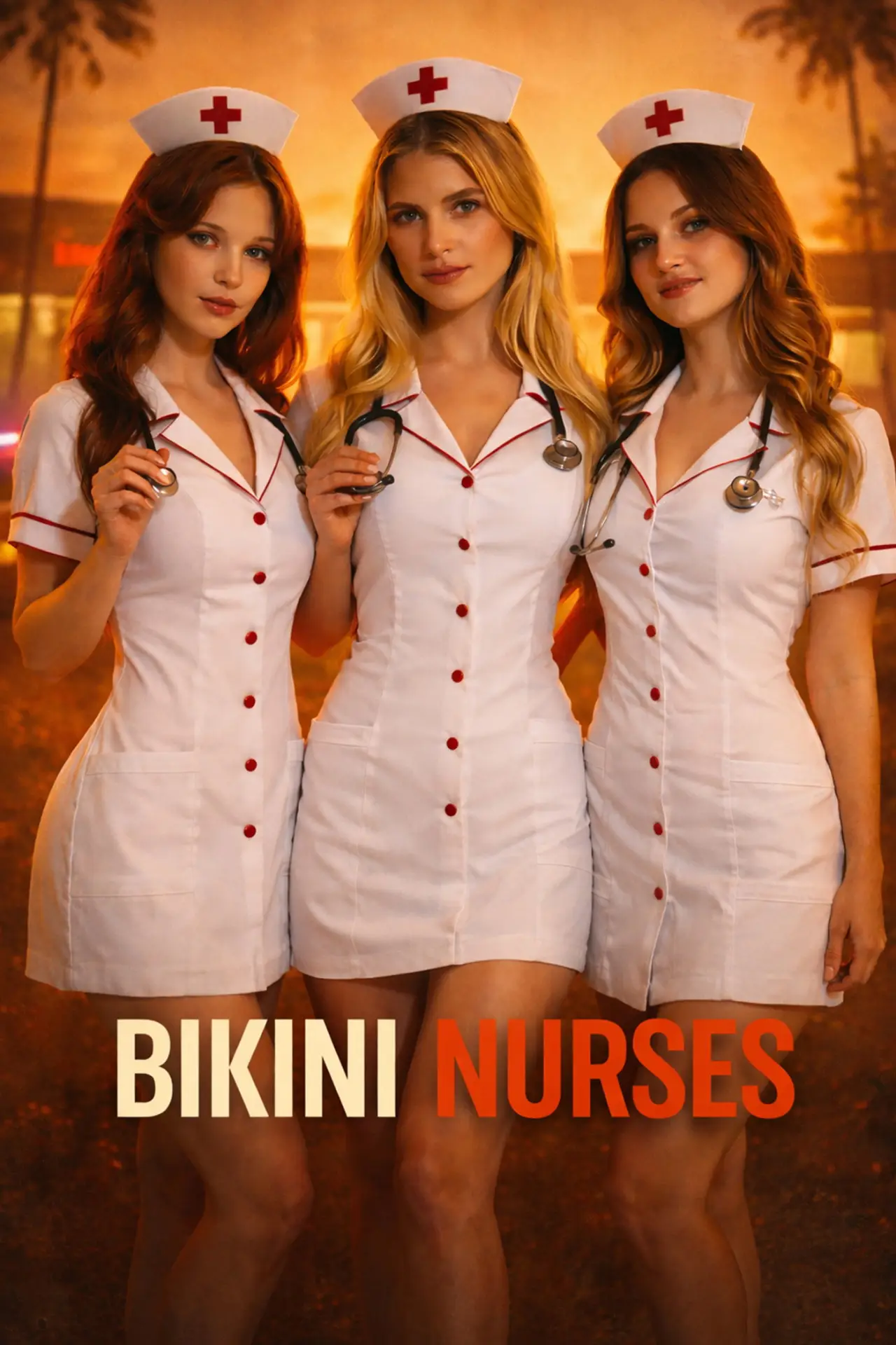 Movie poster "Bikini Nurses"
