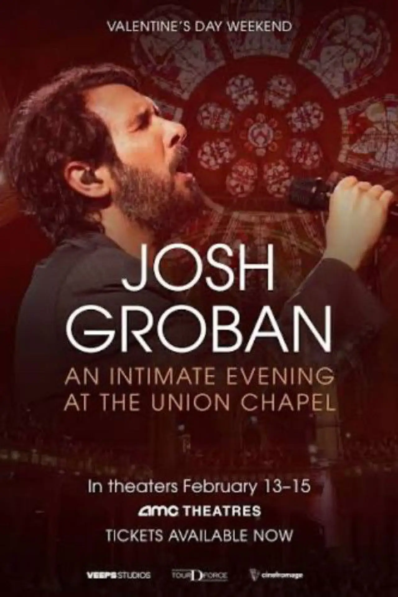 Movie poster "Josh Groban: An Intimate Evening at The Union Chapel"