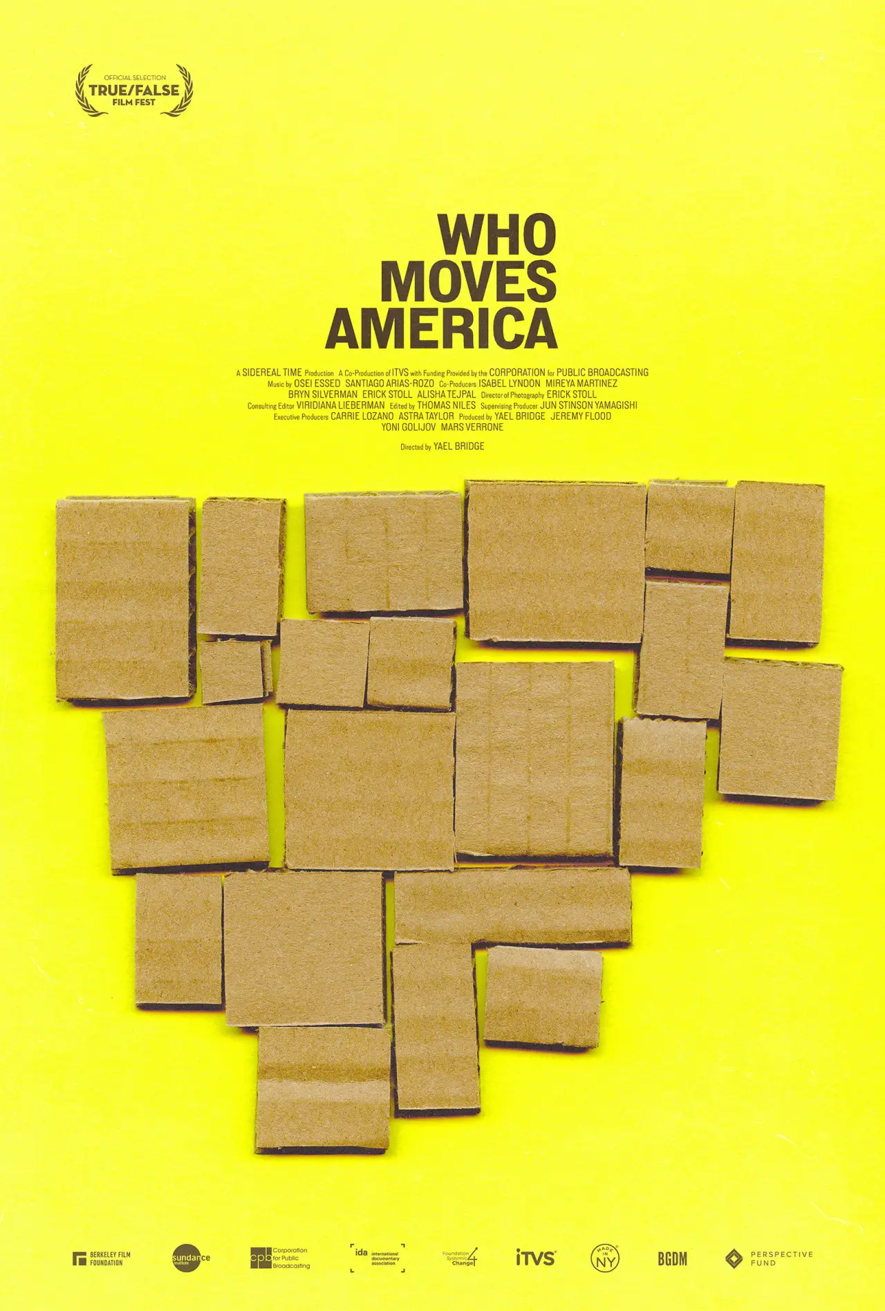 Movie poster "Who Moves America"