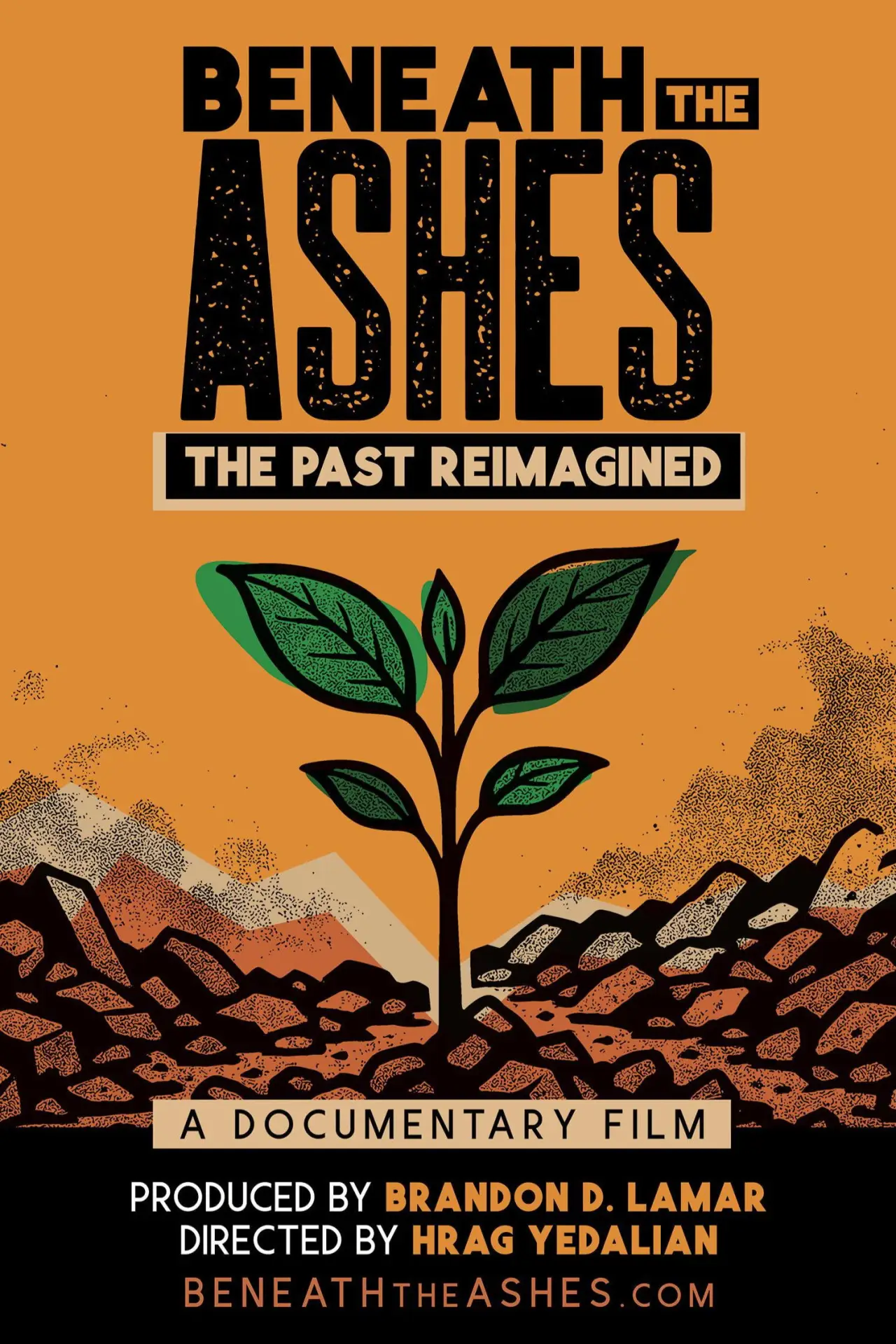 Movie poster "Beneath the Ashes: The Past Reimagined"