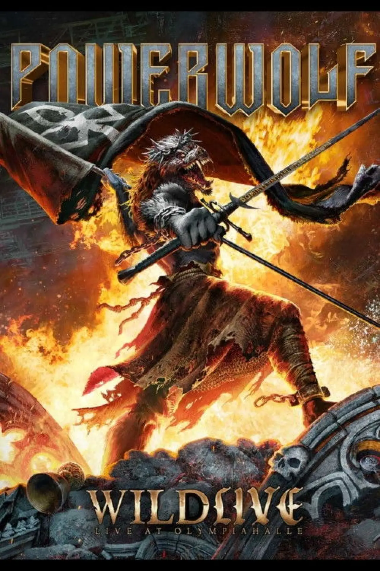 Movie poster "Powerwolf - Wildlive (Live at Olympiahalle)"