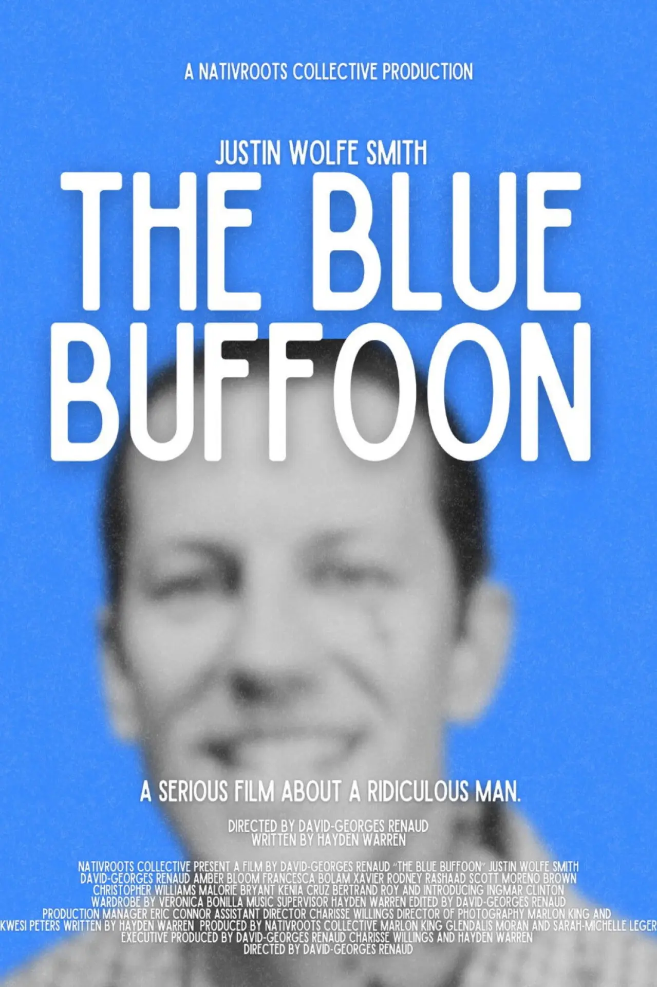 Movie poster "The Blue Buffoon"