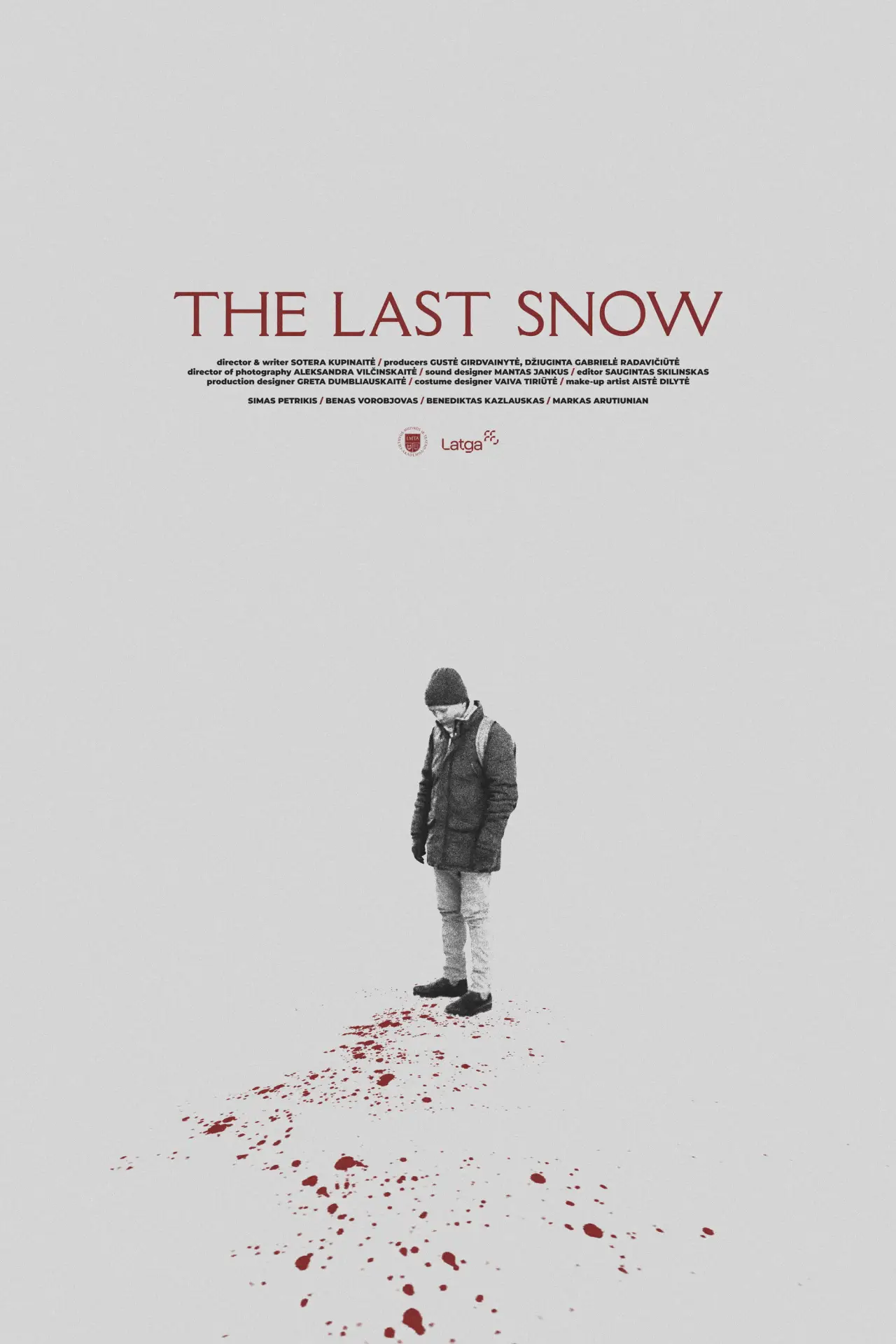 Movie poster "The Last Snow"