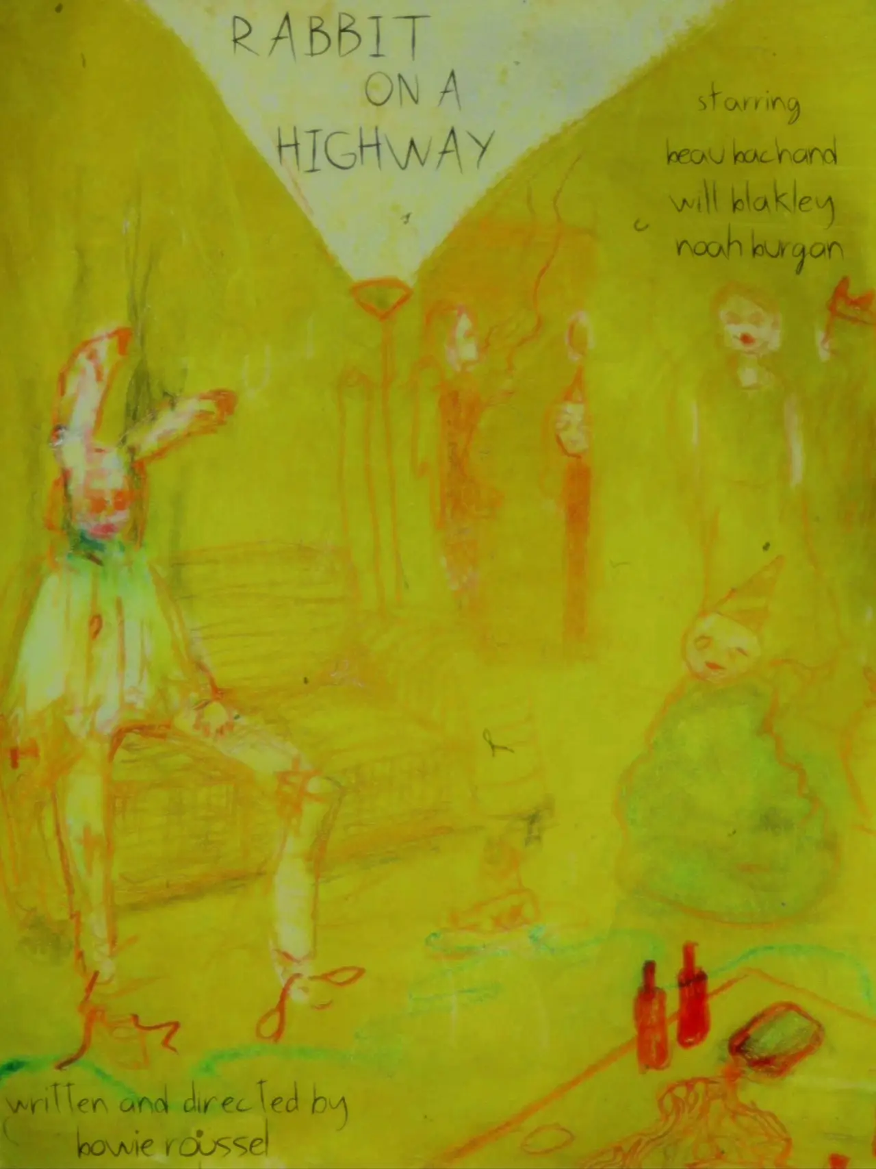 Movie poster "Rabbit on a Highway"