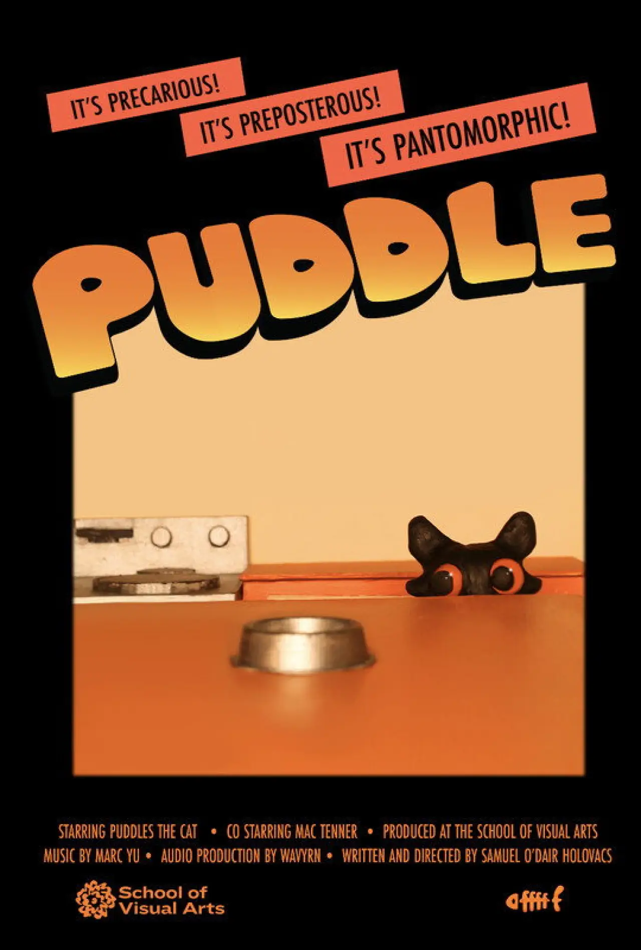 Movie poster "Puddle"