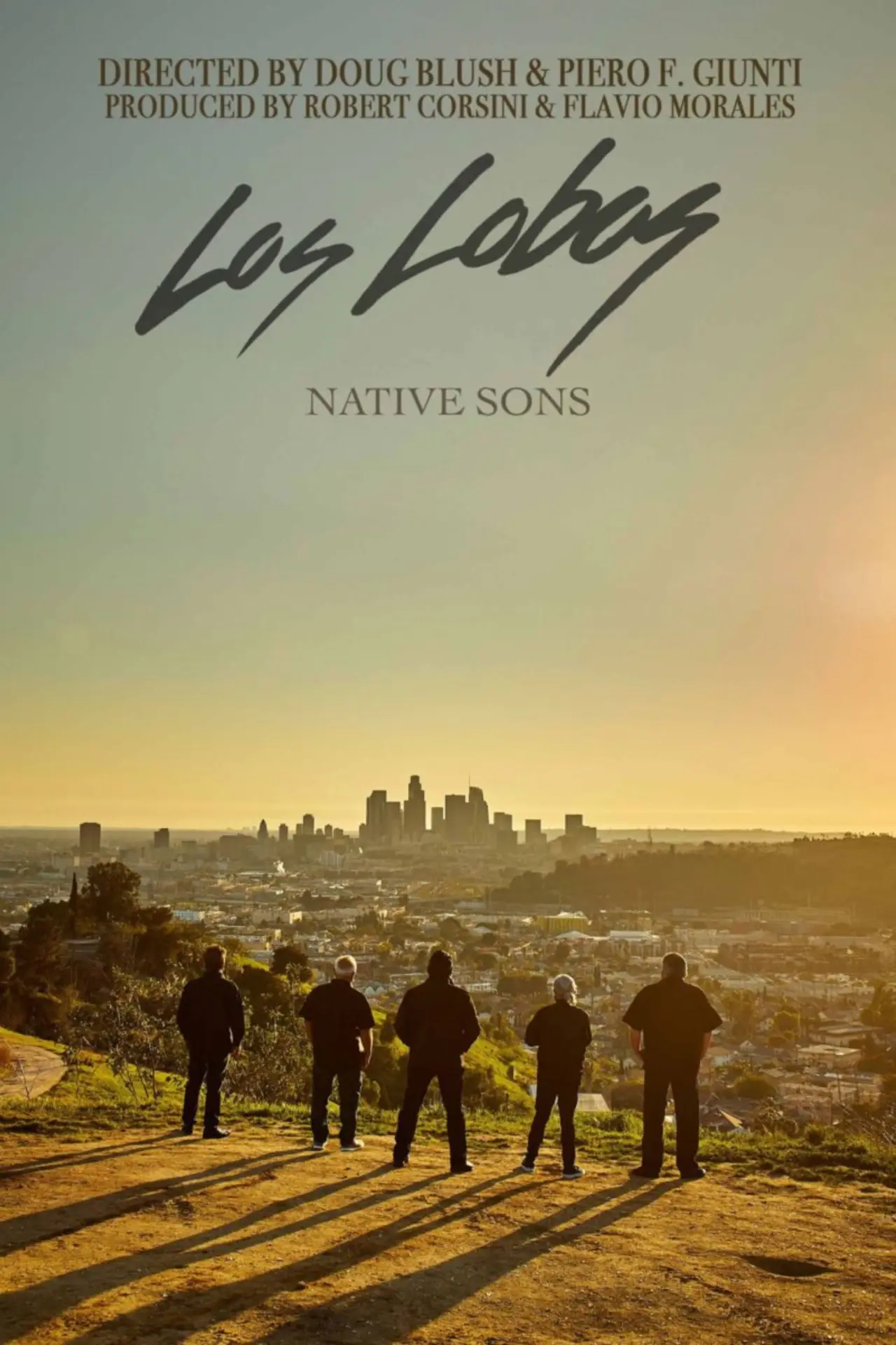 Movie poster "Los Lobos Native Sons"