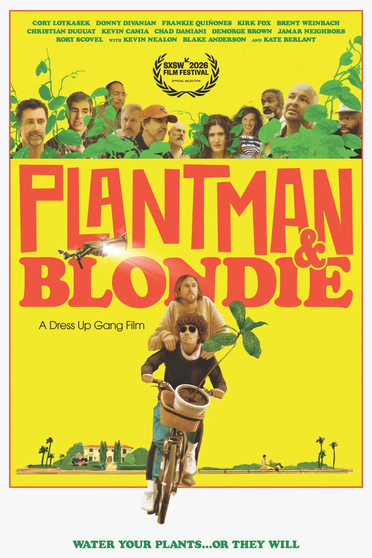 Movie poster "Plantman & Blondie: A Dress Up Gang Film"
