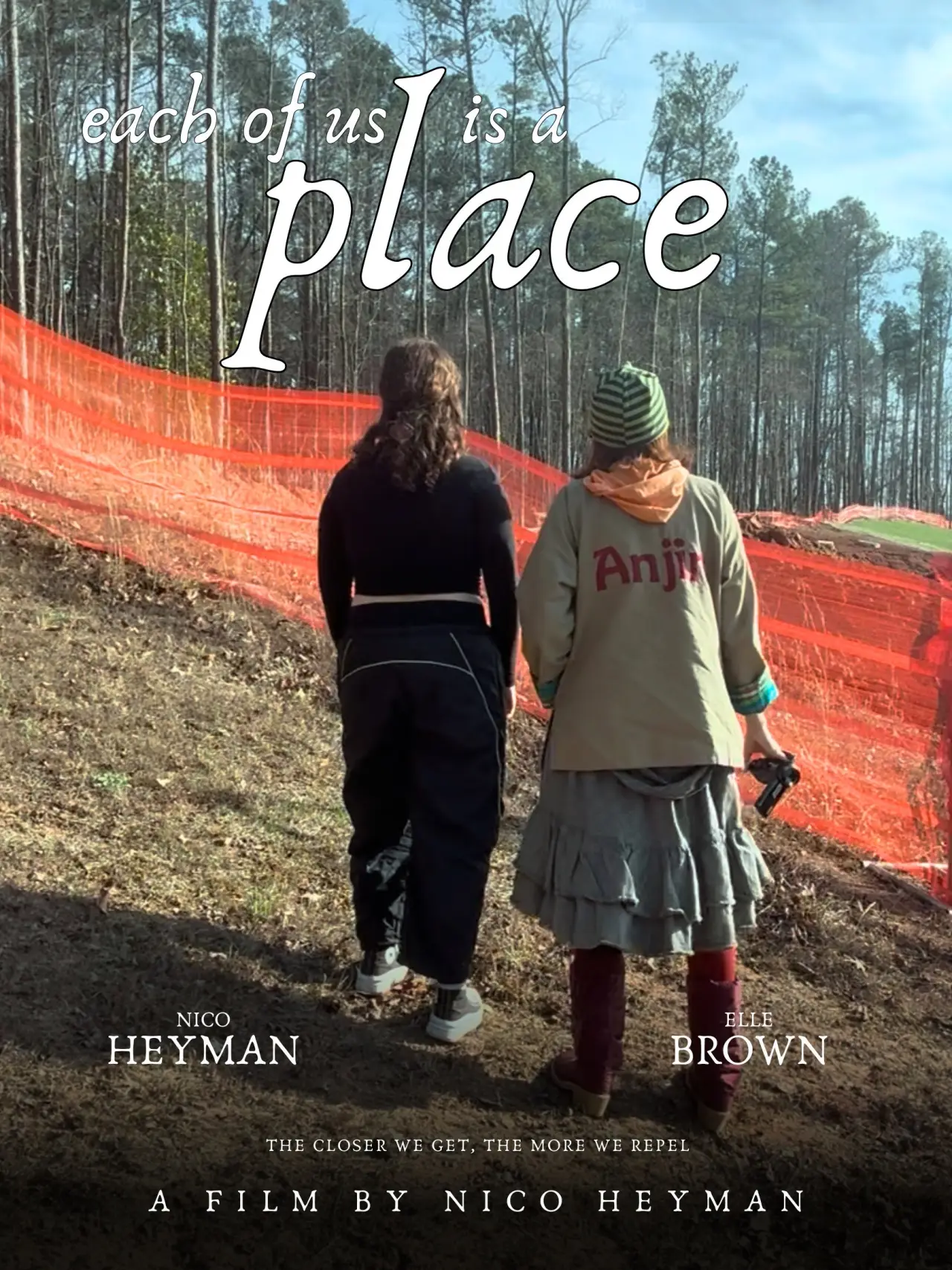 Movie poster "Each Of Us Is A Place"