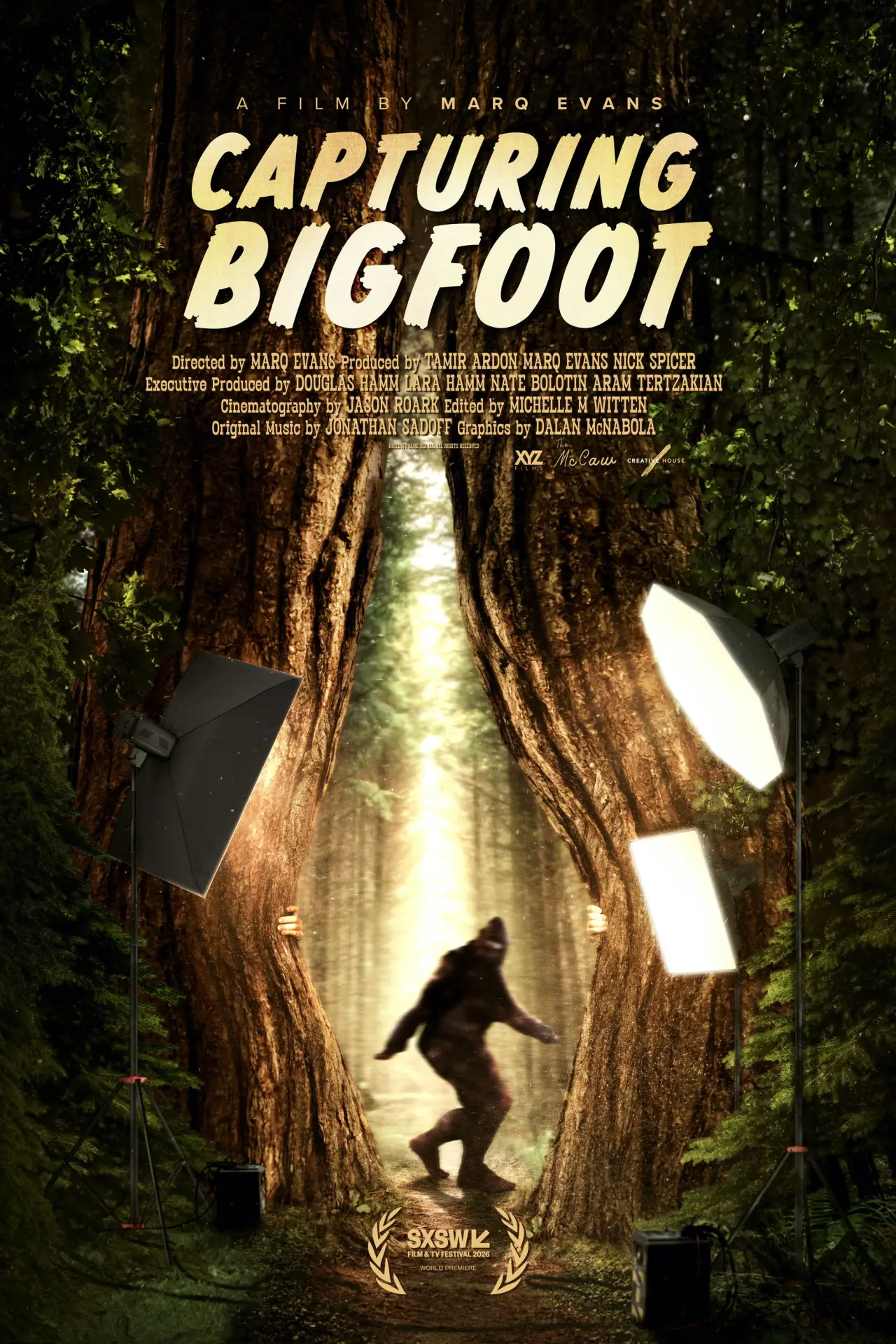 Movie poster "Capturing Bigfoot"
