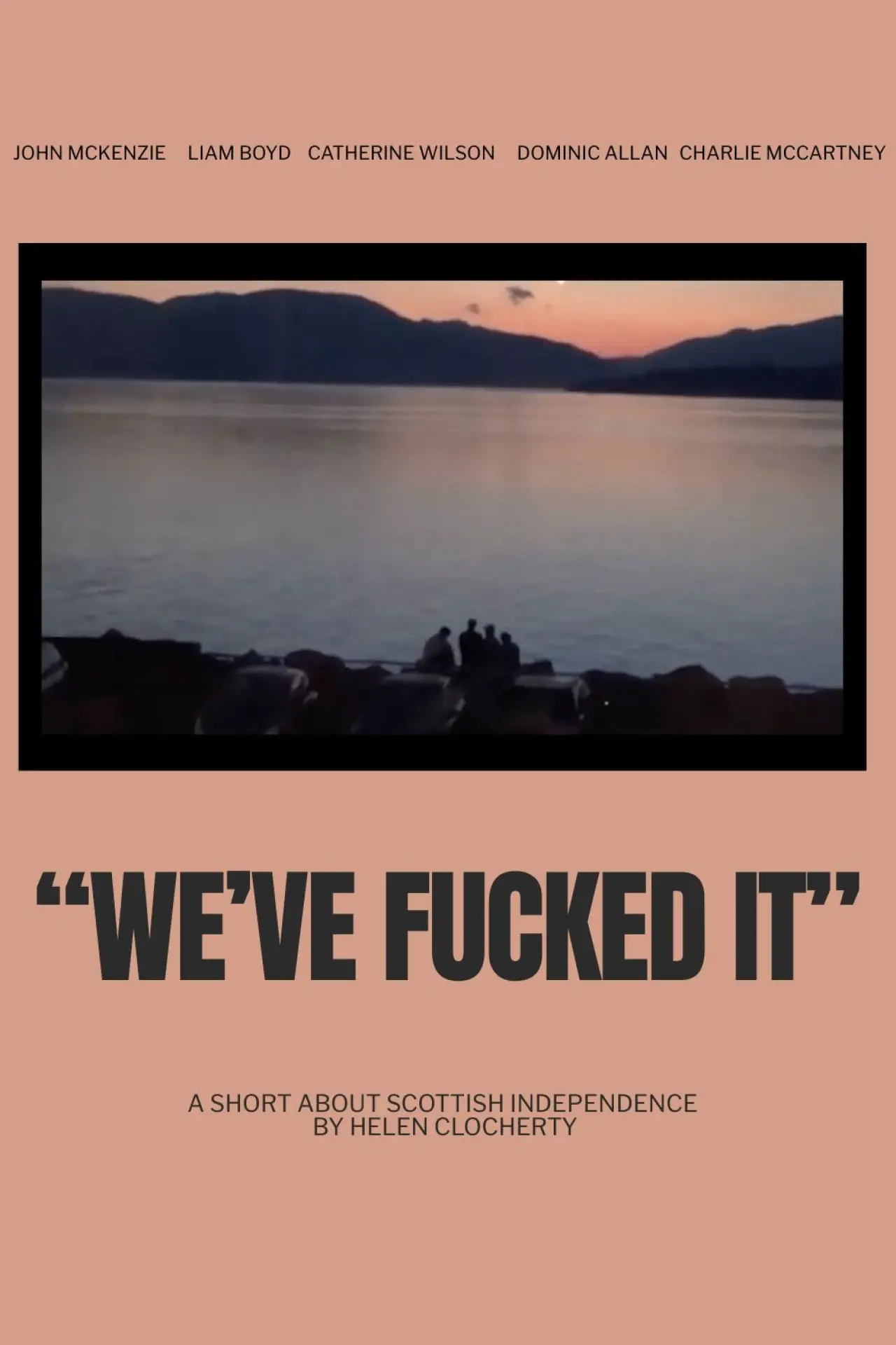 Movie poster ""We