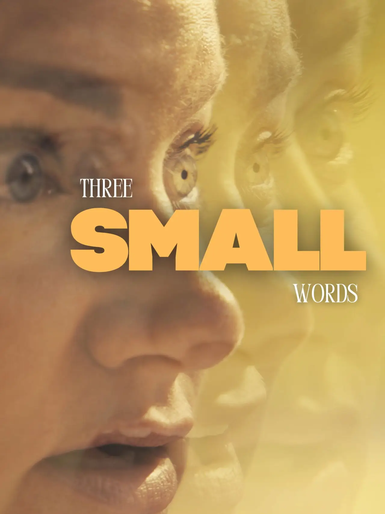 Movie poster "Three Small Words"