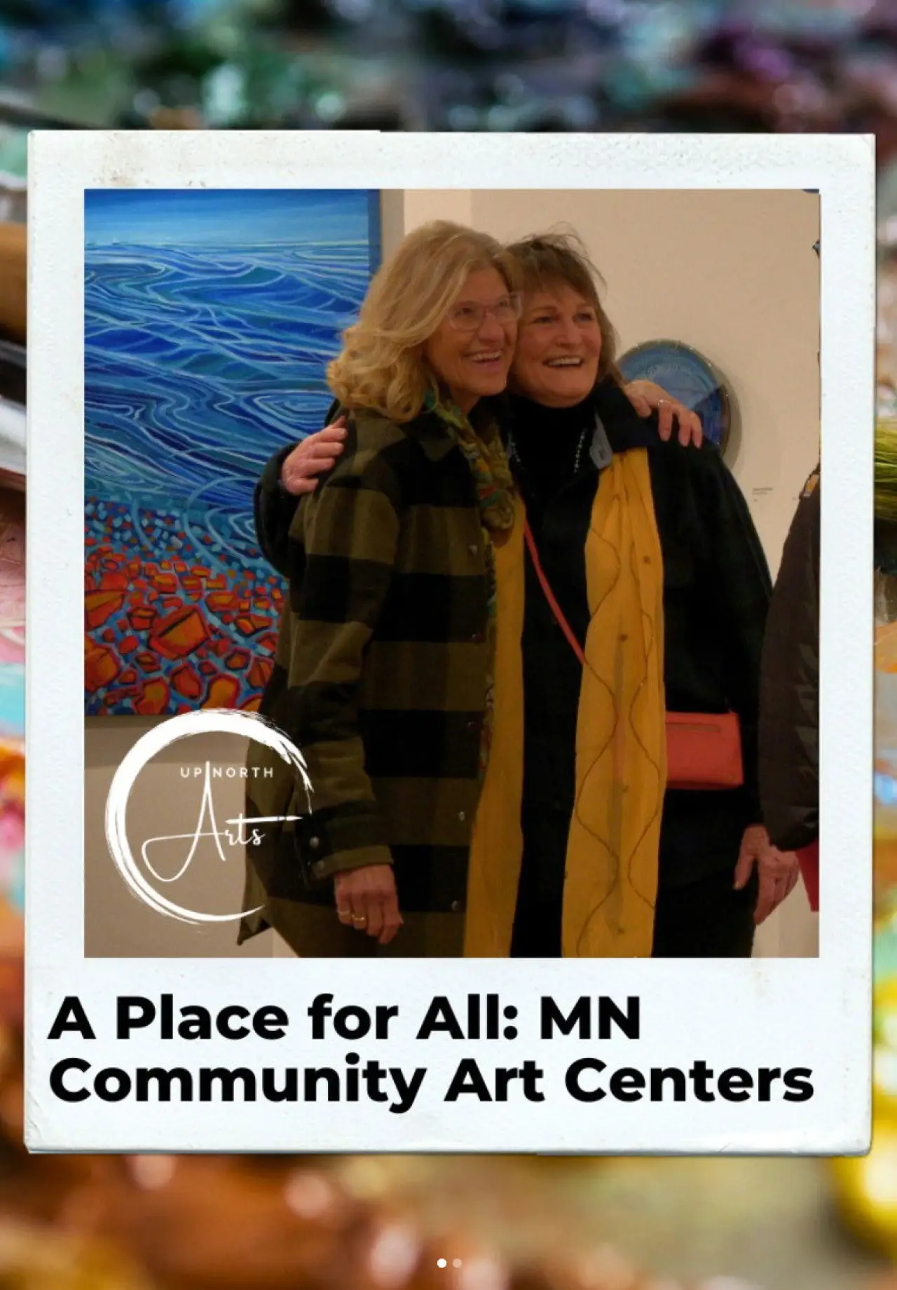 Movie poster "A Place For All: MN Community Art Centers"