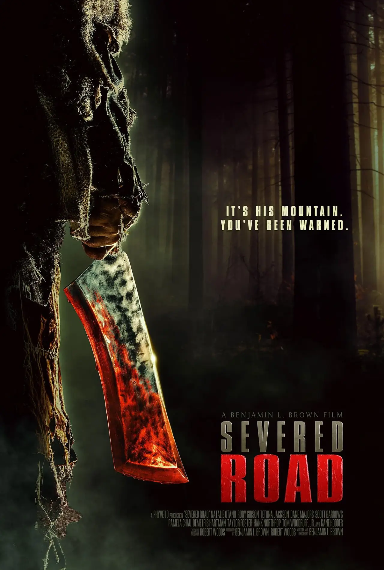 Movie poster "Severed Road"