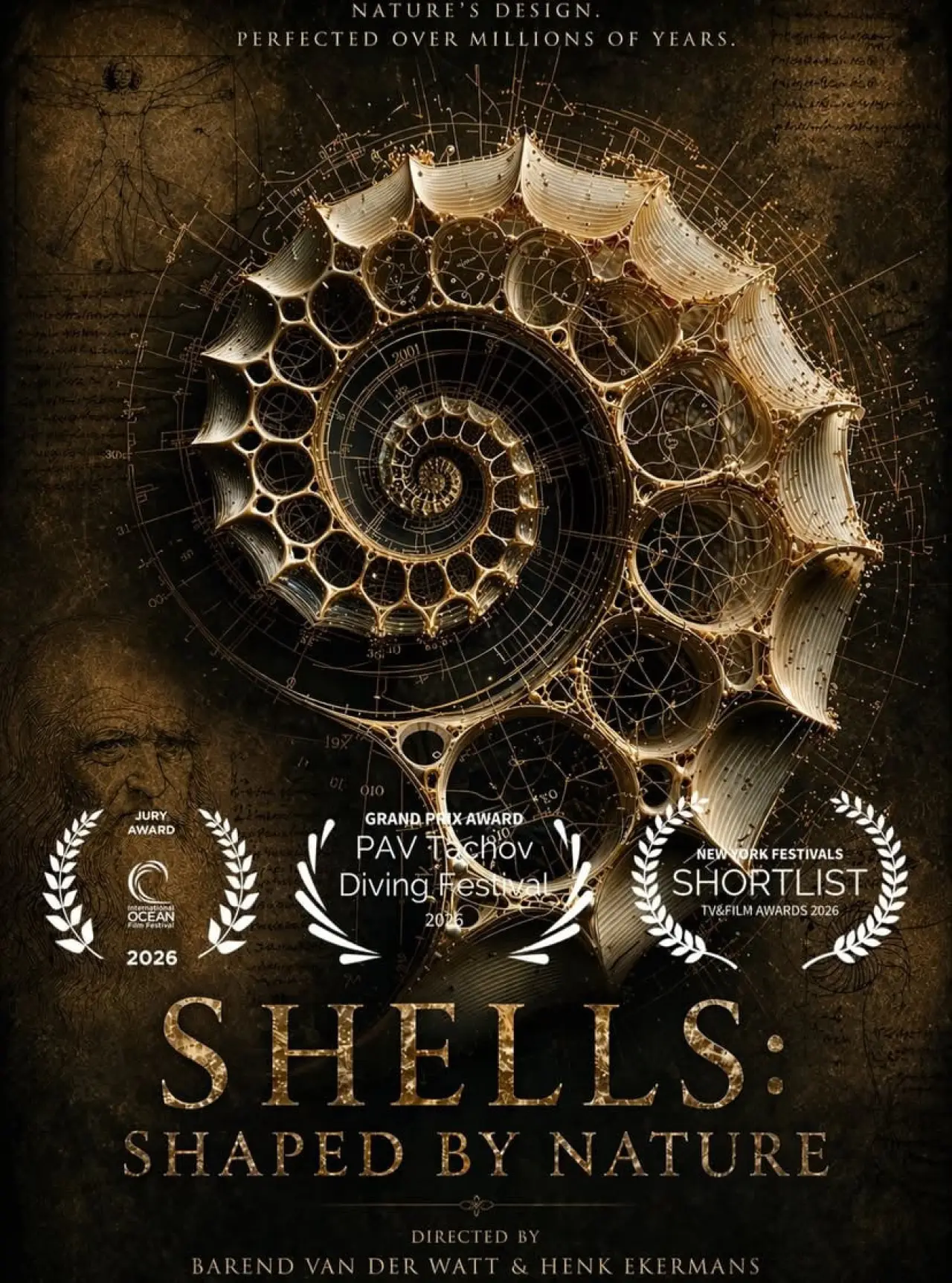Movie poster "Shells: Shaped by Nature"