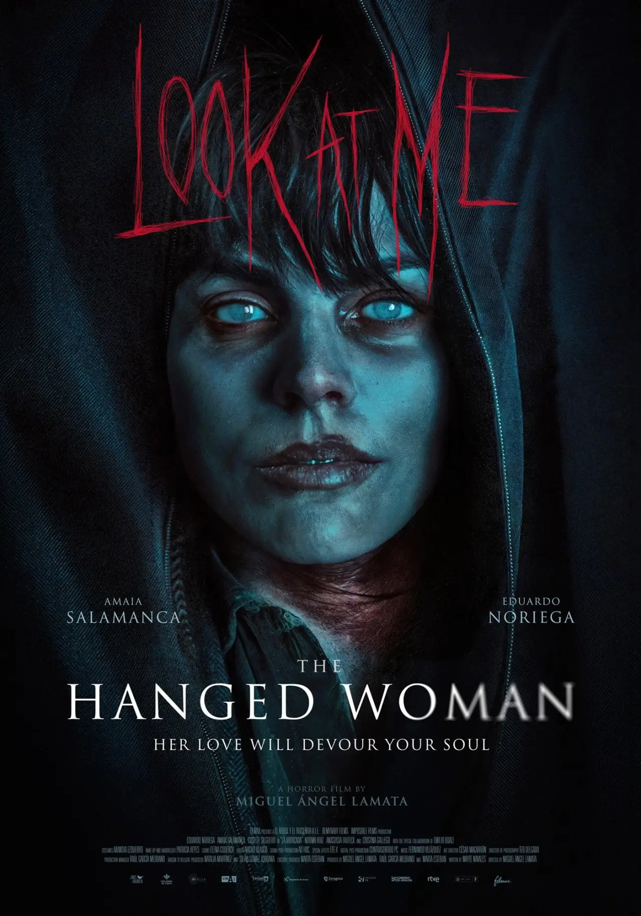 Movie poster "La ahorcada"